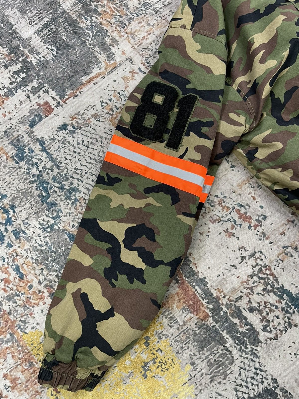 Guess Guess Camouflage Back Hit Caster Reflective Jacket Size US M / EU 48-50 / 2 - 9 Thumbnail