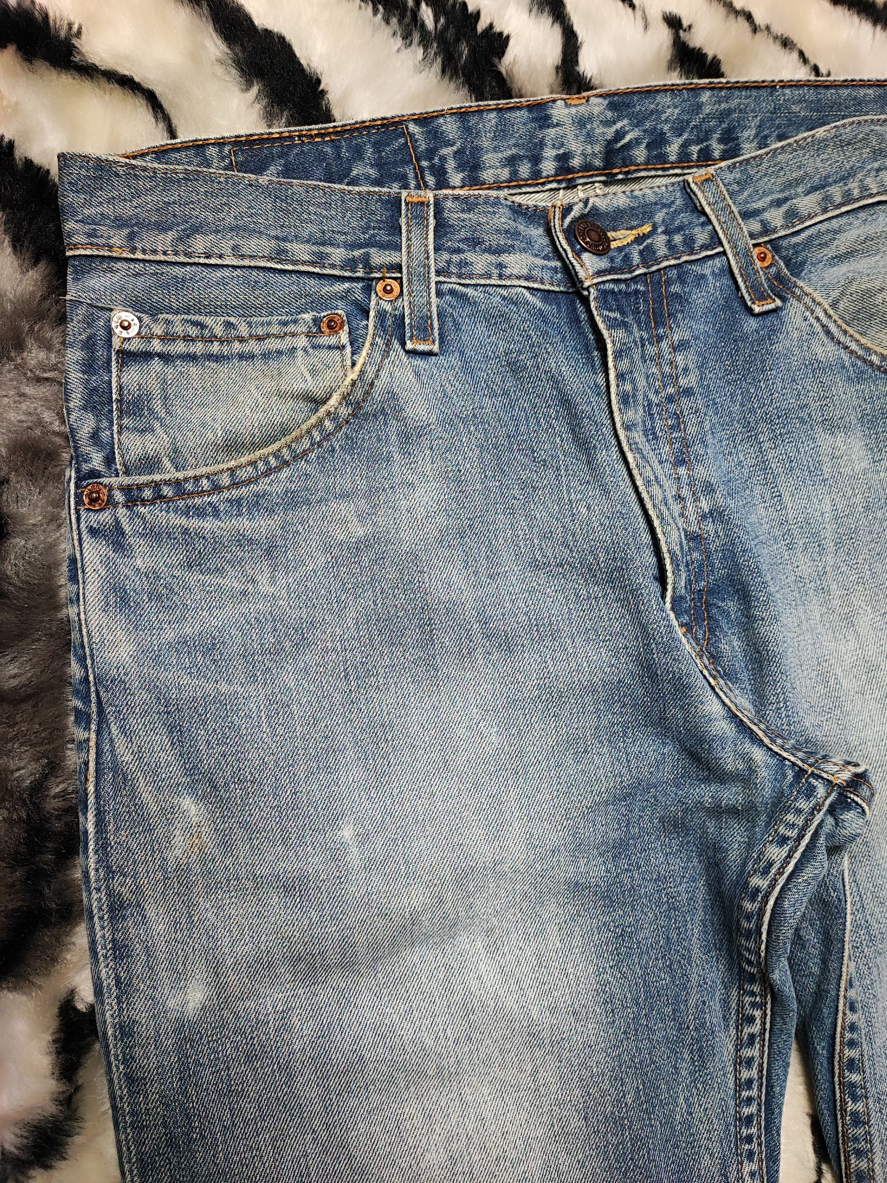 Levi's Levis 507 Flare Distressed Vintage Denim Size US 30 / EU 46 - 5 Thumbnail