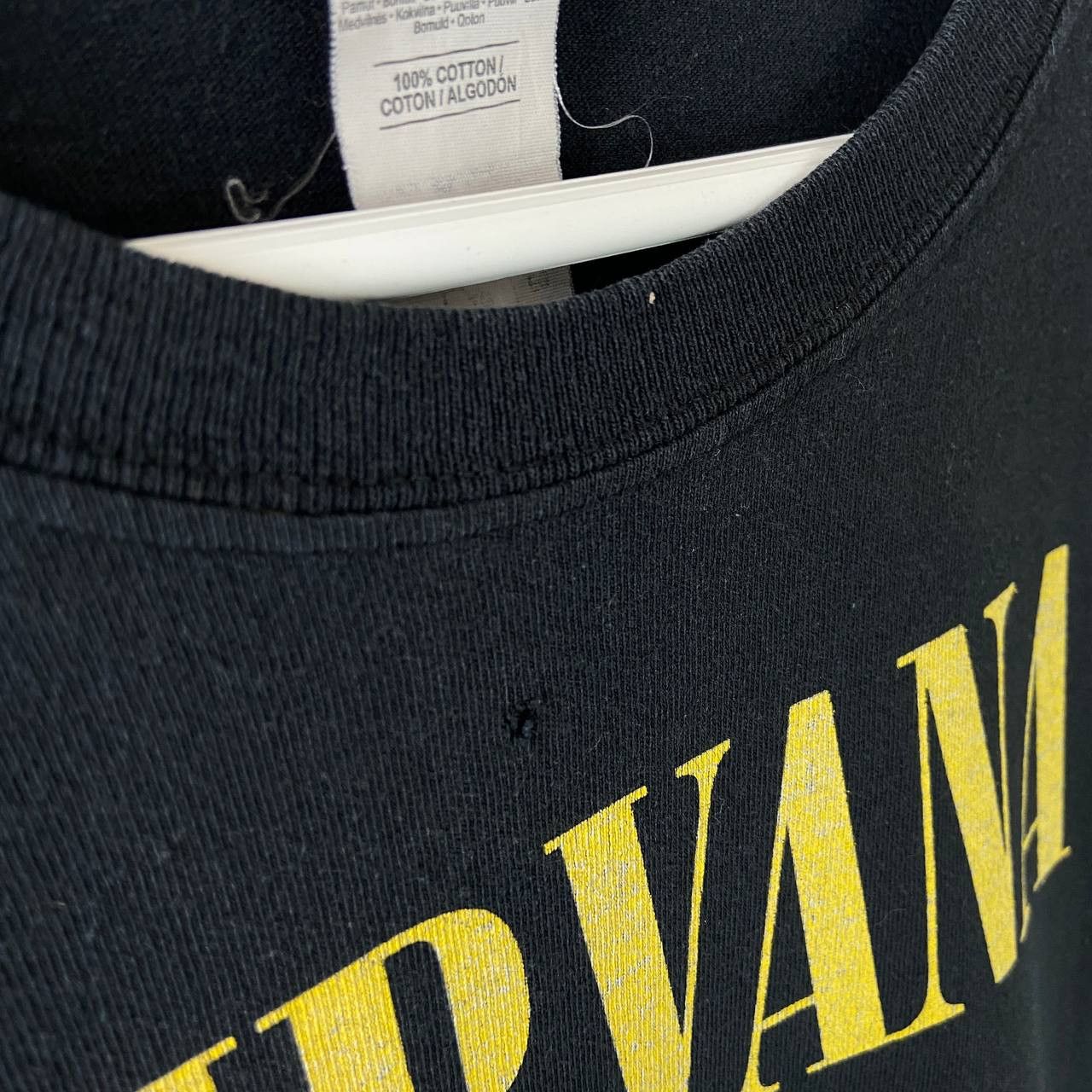 Band Tees Vintage Nirvana Two Sides Print Rock Band T-Shirt Y2K Size US XL / EU 56 / 4 - 5 Thumbnail