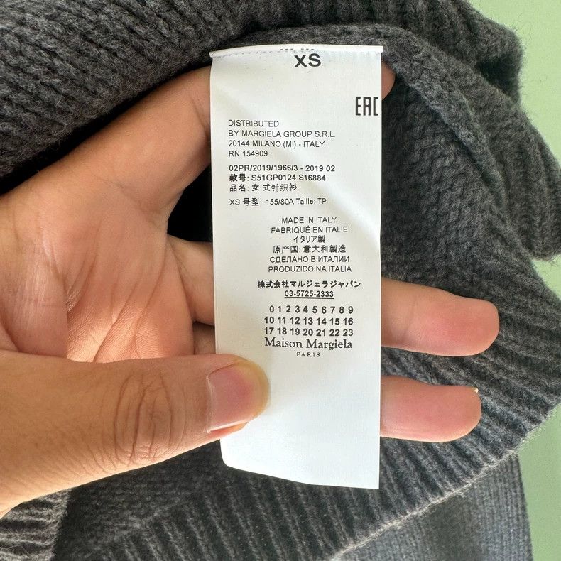 Maison Margiela Maison Margiela Black turtleneck sweater 2501-Nextarrow Size US XS / EU 42 / 0 - 5 Thumbnail