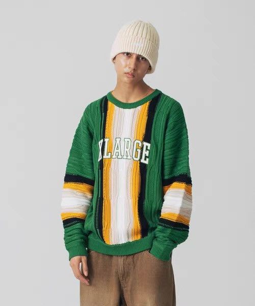 X-LARGE Xlarge Japanese Version Thick Knit Sweater Q5 Size US M / EU 48-50 / 2 - 7 Thumbnail