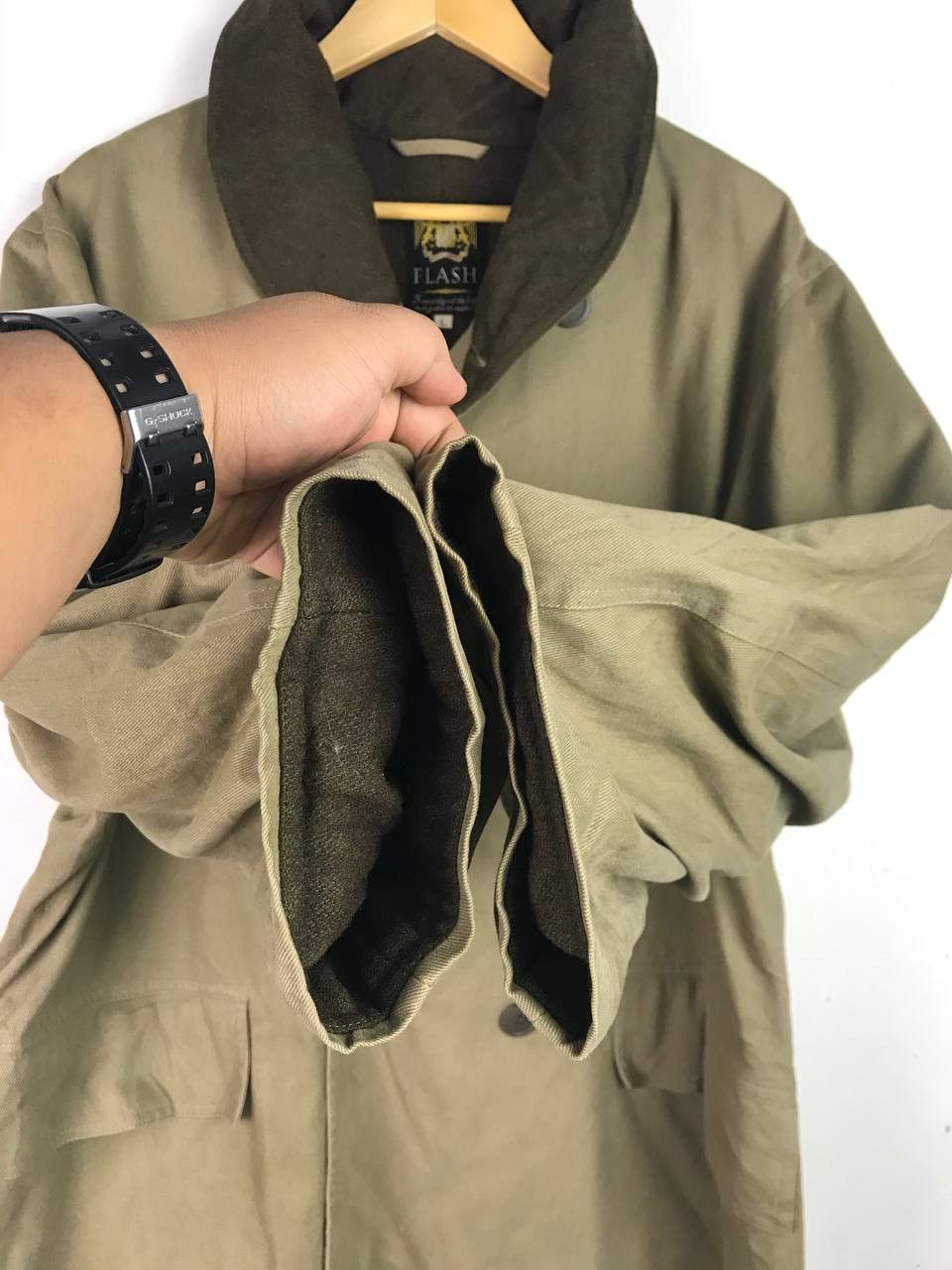 Vintage Flash Military 60's Wool Jacket Rare items Size US L / EU 52-54 / 3 - 6 Thumbnail