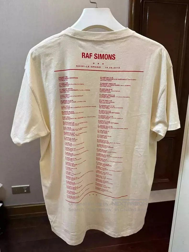 Raf Simons Raf Simons Short - sleeved t - shirt. Size US M / EU 48-50 / 2 - 2 Thumbnail