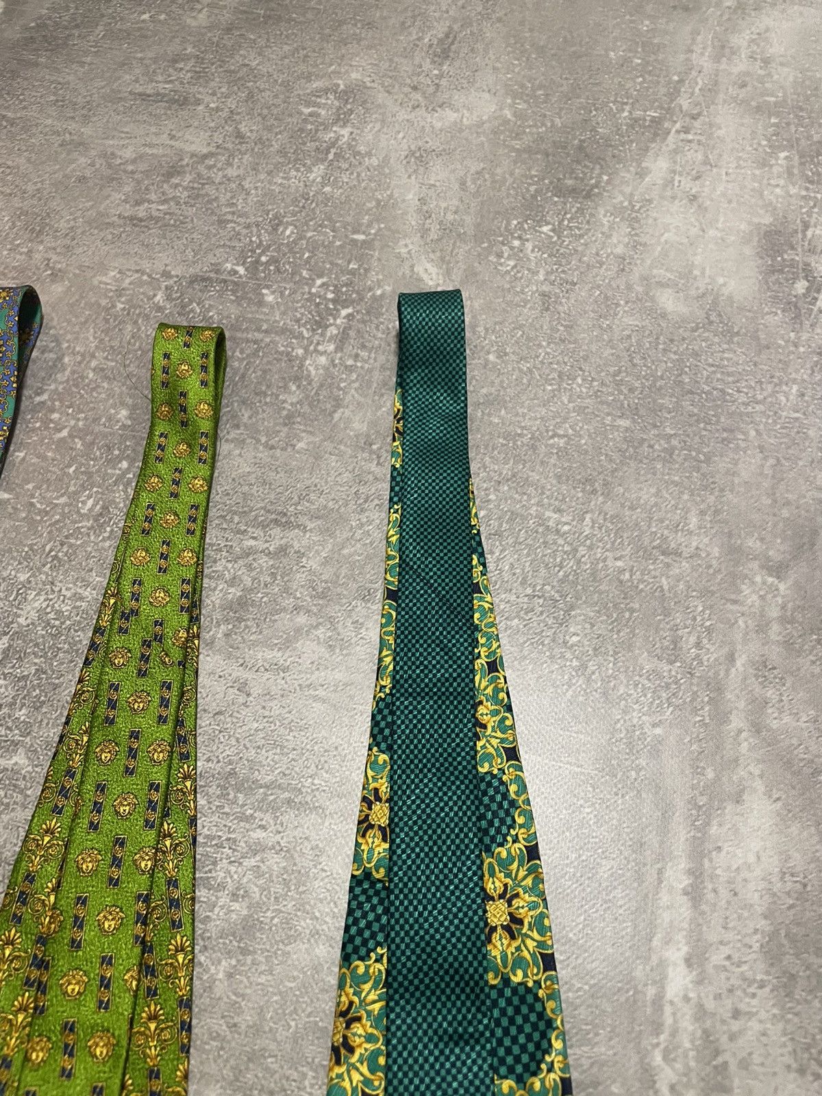 Versace x3 Vintage Gianni Versace Monogram Silk Ties Size ONE SIZE - 13 Thumbnail