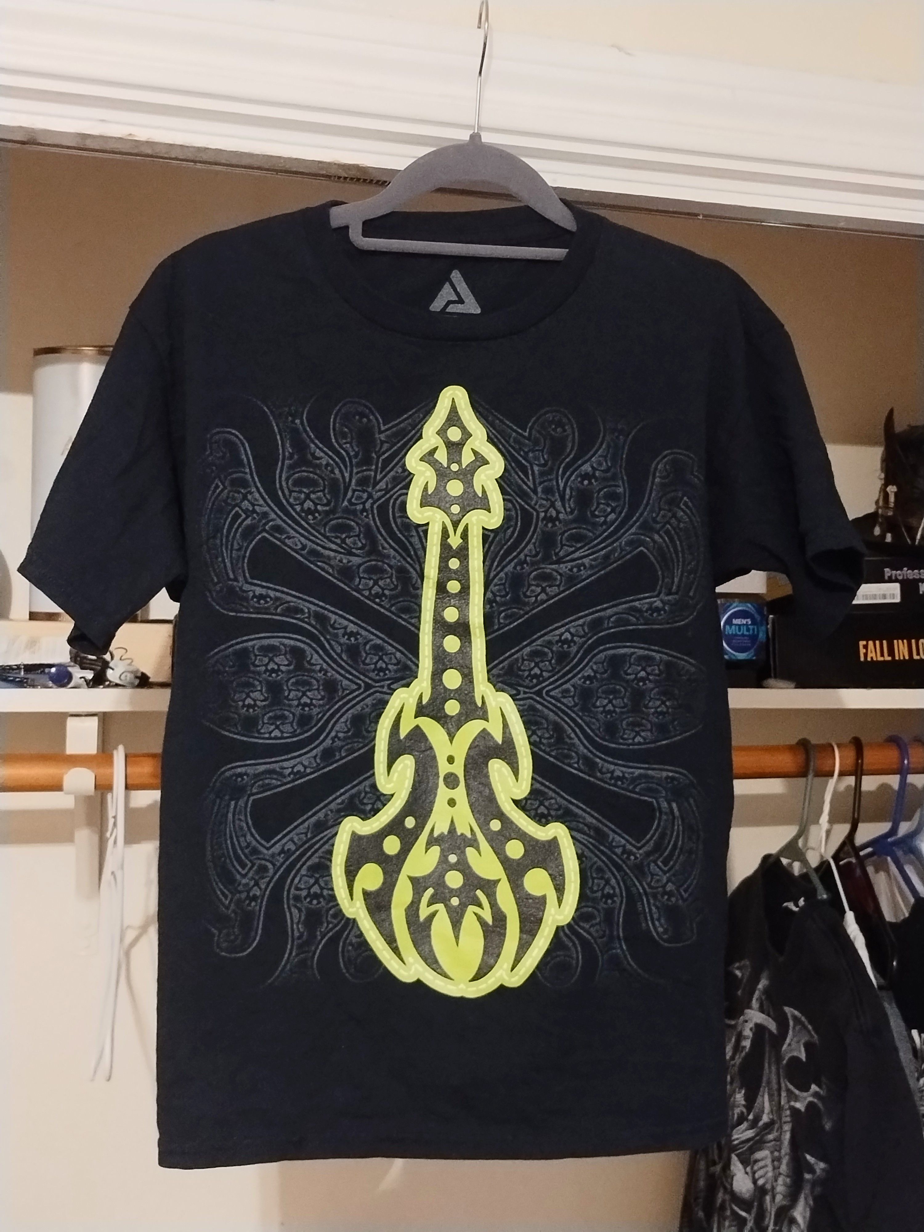 Affliction × Ed Hardy × Vintage ❗Fun Y2K style guitar graphic tee❗ Size US L / EU 52-54 / 3 - 1 Thumbnail