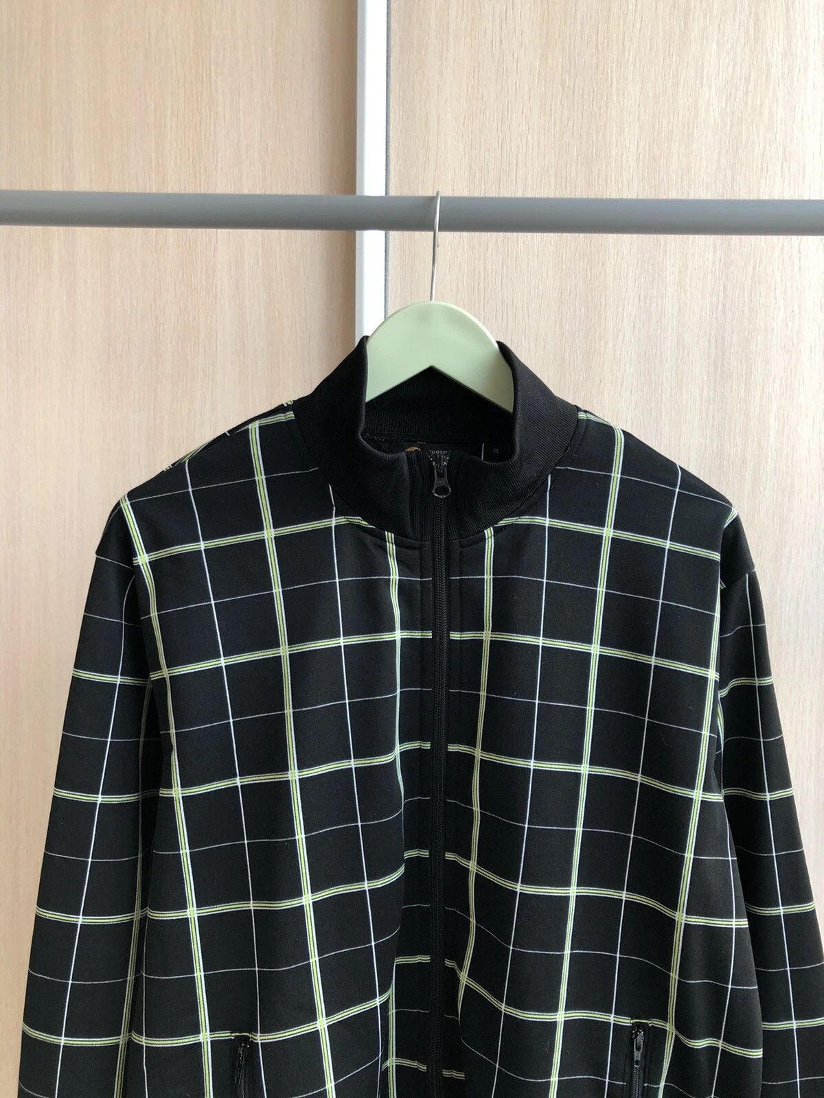 Carhartt Carhartt Grid Jacket Mens Size M Checked Sweatshirt Vintage Size US M / EU 48-50 / 2 - 2 Thumbnail