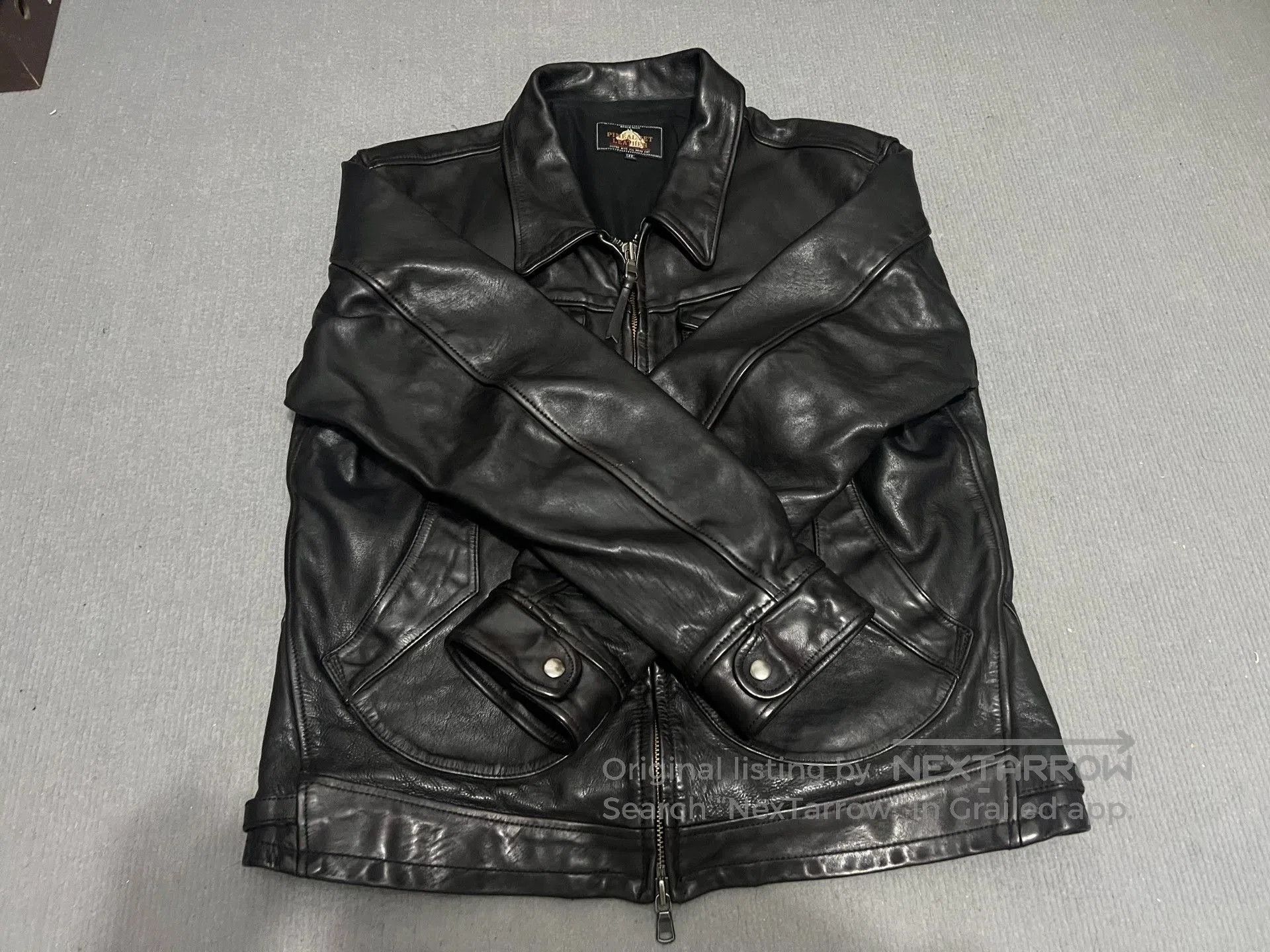 RRL Ralph Lauren Men's Horsehide Leather Jacket. Size US XXL / EU 58 / 5 - 9 Thumbnail