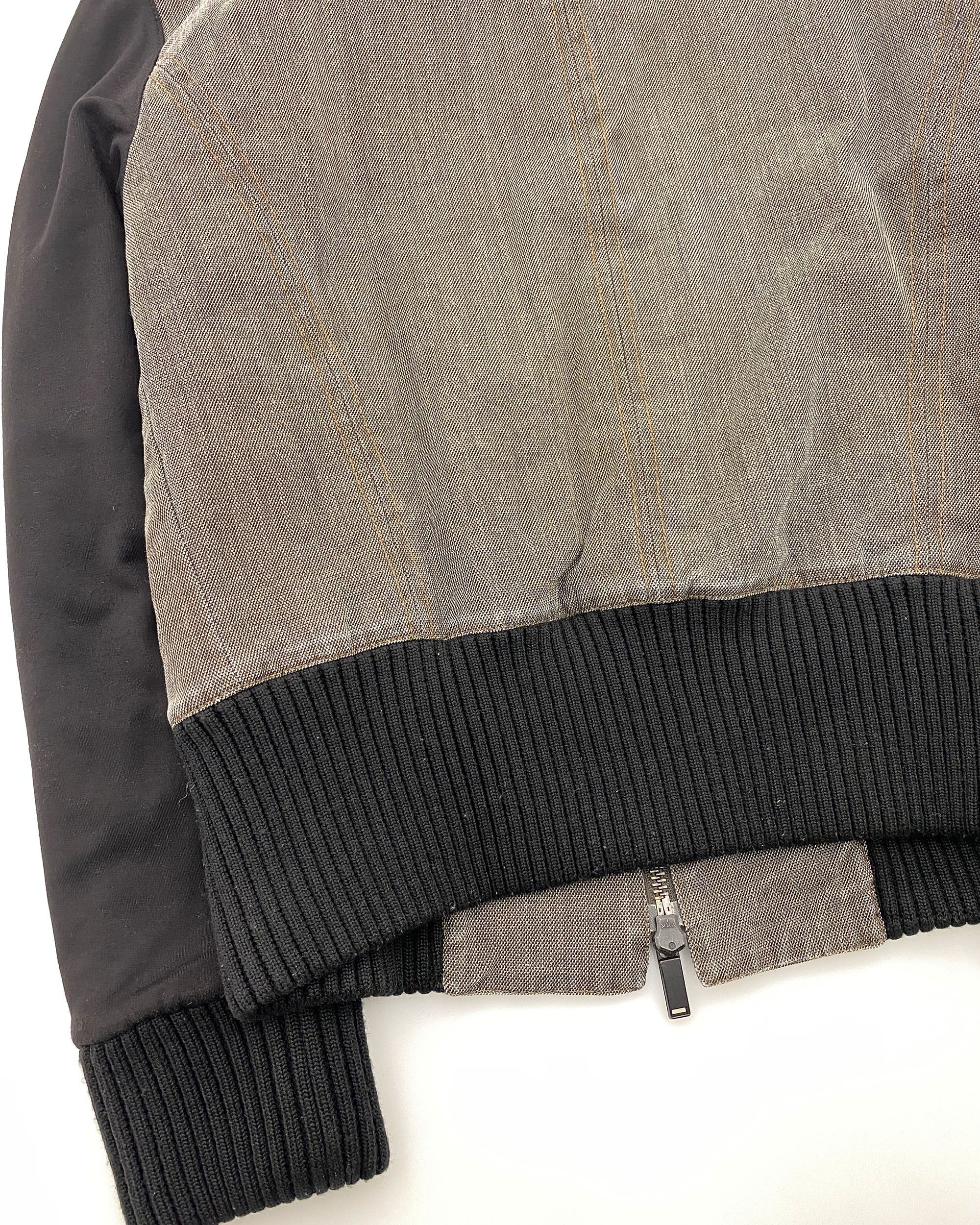 Dirk Bikkembergs 2000s Padded Leather Flap Pocket Jacket Size US L / EU 52-54 / 3 - 15 Thumbnail