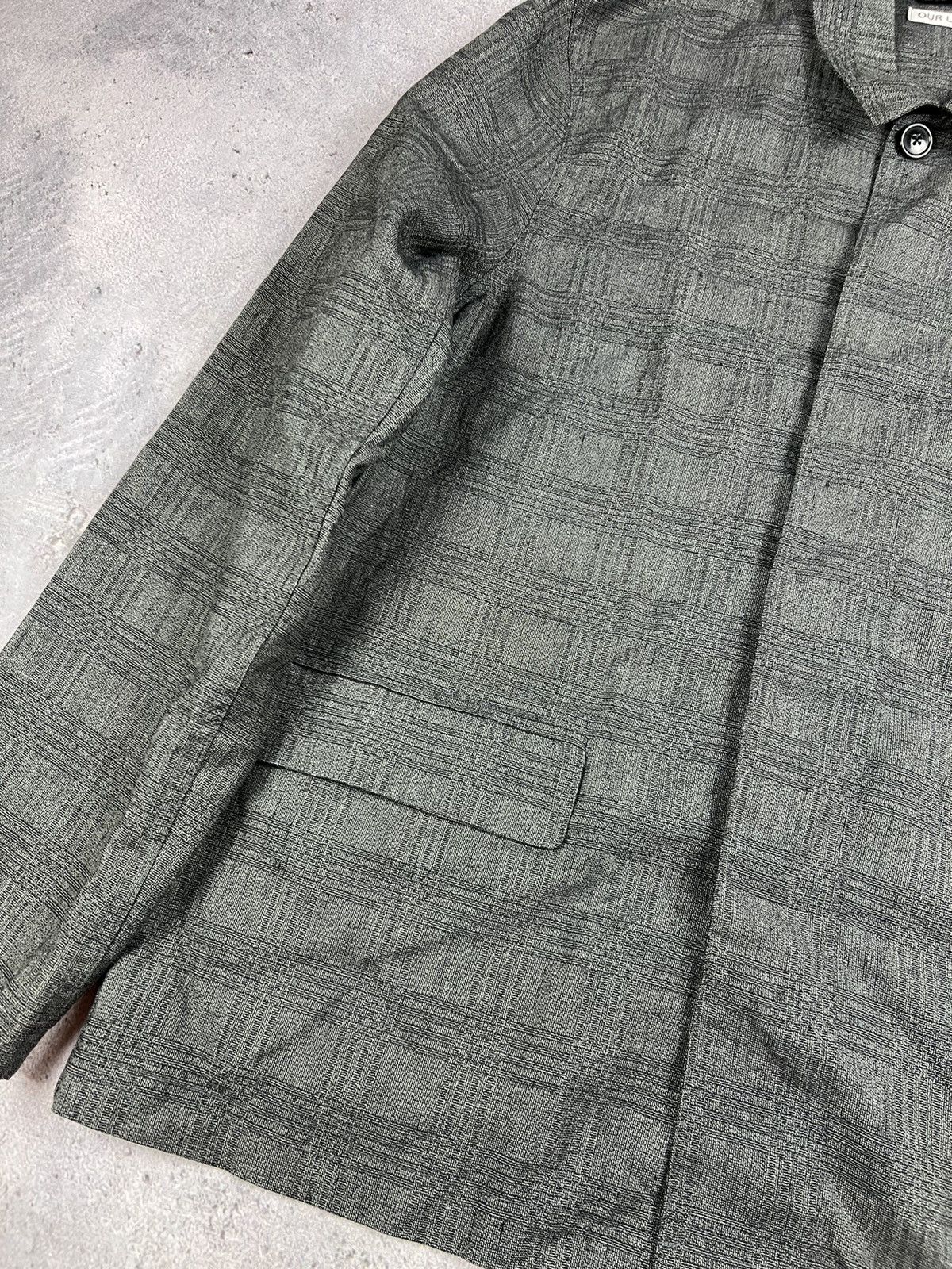 Our Legacy Our legacy Linen wool tartan jacket Size US M / EU 48-50 / 2 - 2 Thumbnail