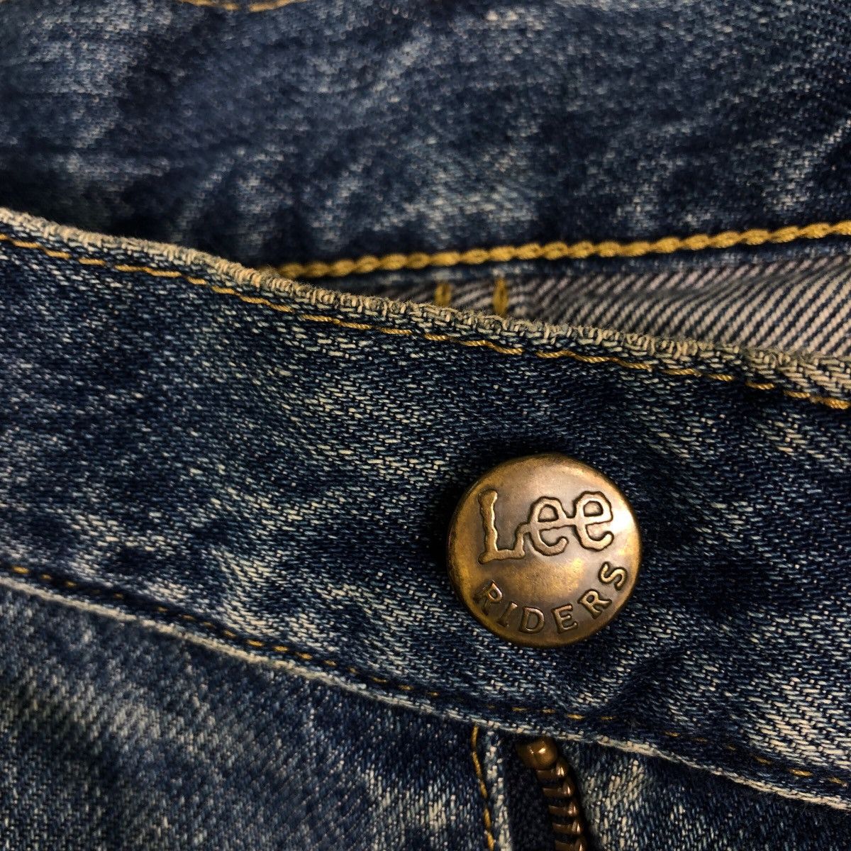 Japanese Brand 🔥Vintage Denim Jeans Lee Rider Biker Size US 32 / EU 48 - 18 Thumbnail