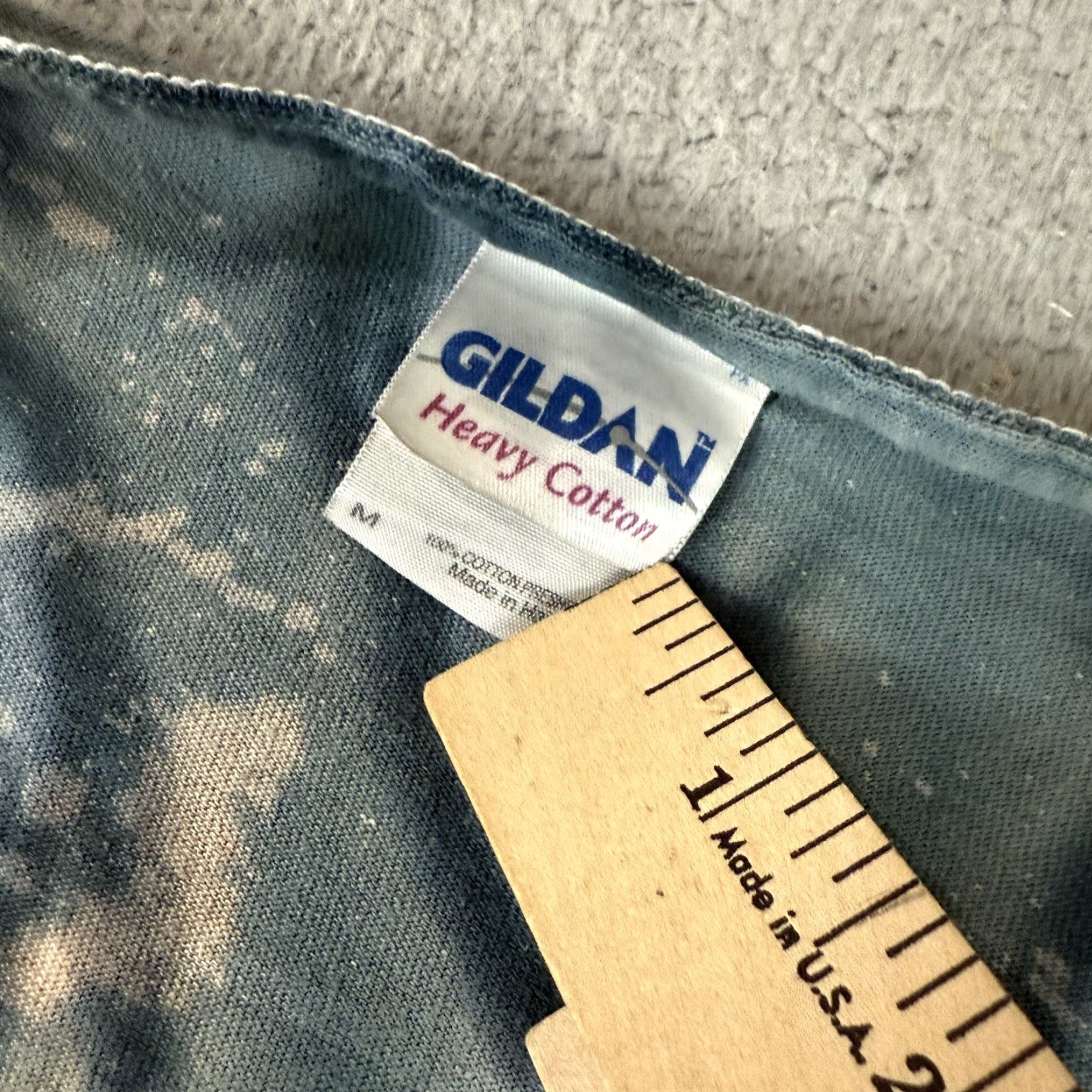 Gildan VINTAGE Aerosmith T Shirt Adult Medium Gray Tie Dye Cocked Locked Rock Tour Distressed M Mens Size US M / EU 48-50 / 2 - 4 Thumbnail