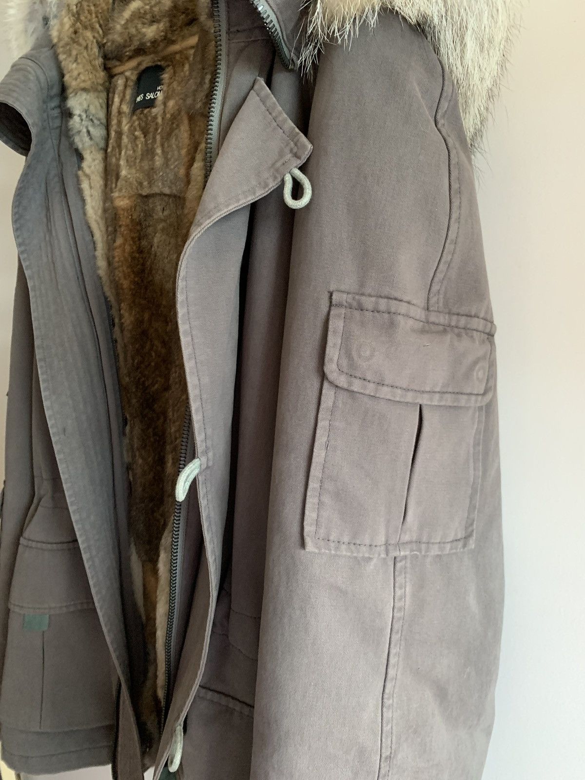 Yves Salomon Yves Salomon Fur Parka Size US L / EU 52-54 / 3 - 5 Thumbnail