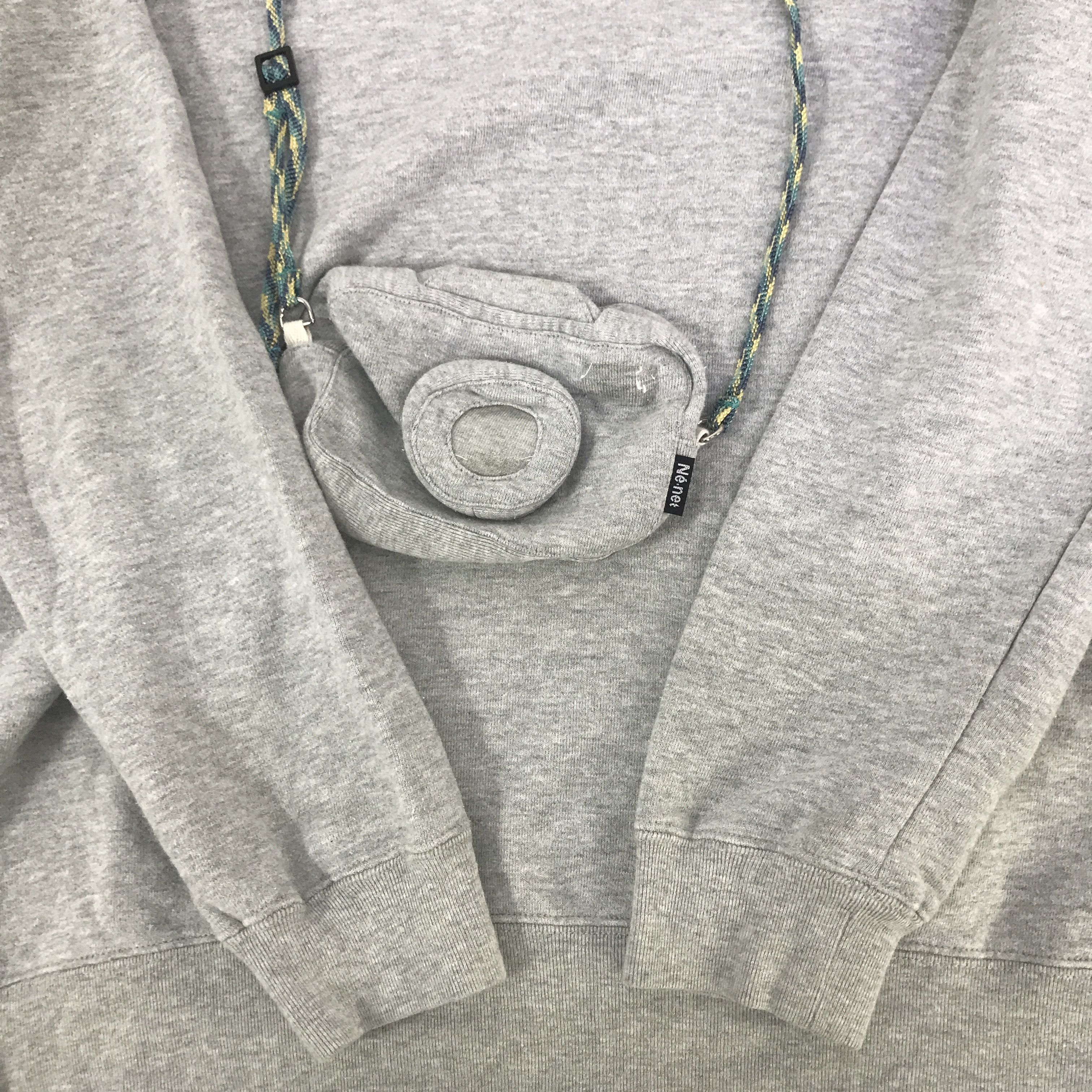 Ne-Net Ne-Net Issey Miyake Design Camera sweatshirt K89B15 Size US M / EU 48-50 / 2 - 8 Thumbnail