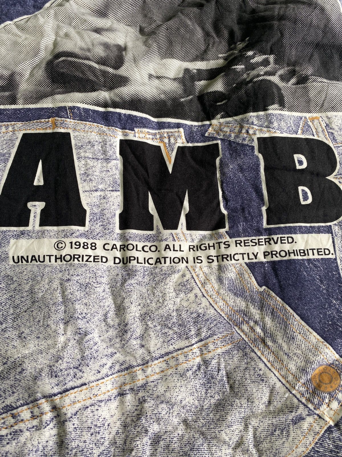 Japanese Brand KIMONO PATCHWORK RAMBO DESIGN DENIM BLUE JACKETS Size US XL / EU 56 / 4 - 11 Thumbnail