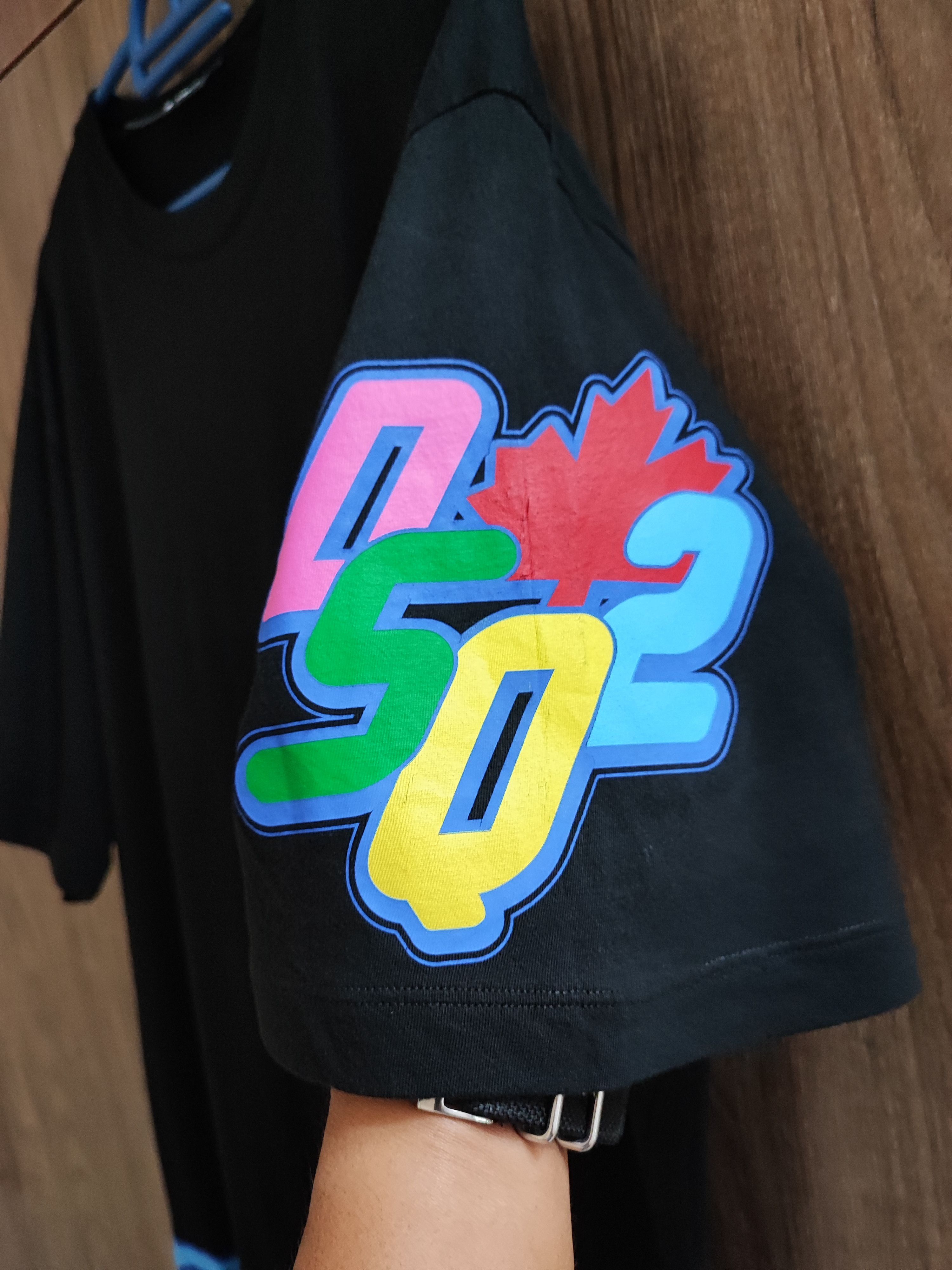Designer × Dsquared2 Dsquared2 Rainbow Oversized fit Cool