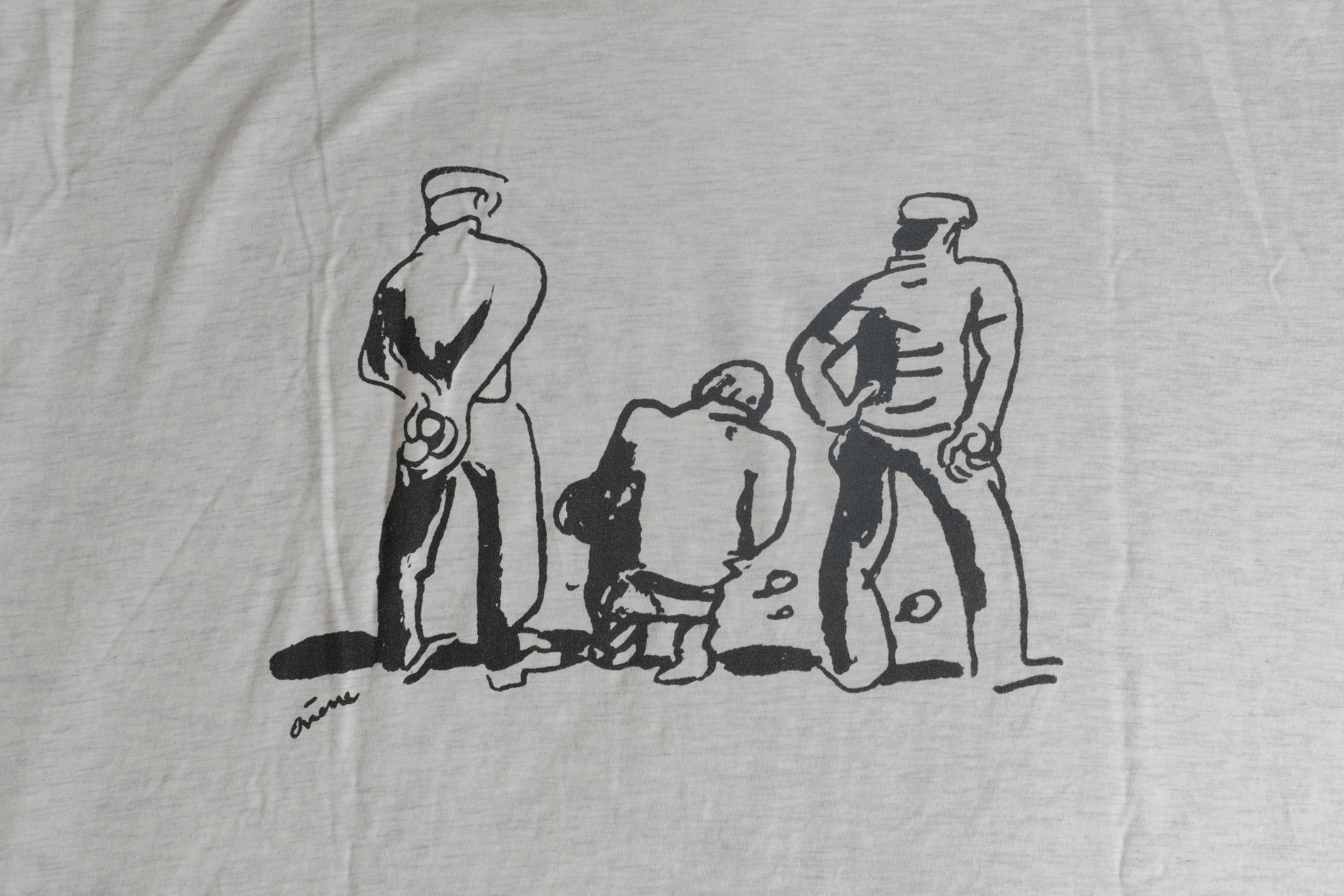 Vintage Cotton Made Moustiers-Sainte-Marie Bocce Tourism Tee (XL) Size US XL / EU 56 / 4 - 9 Thumbnail