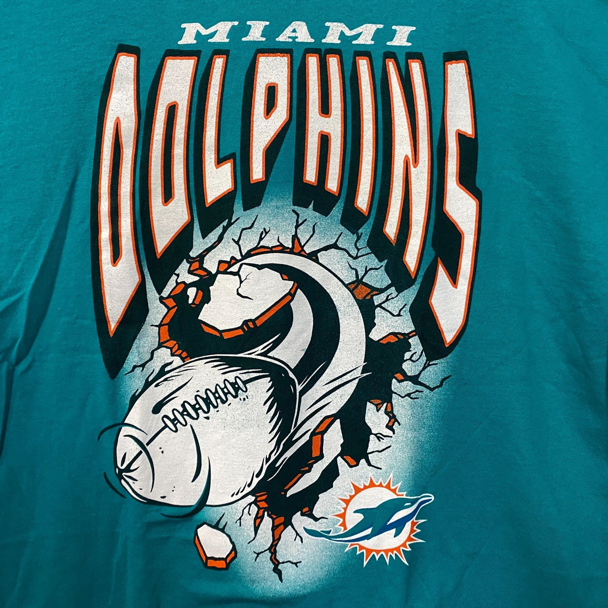 Junk Food Junk Food Clothing NFL Miami Dolphins Breakthrough Flea Mark Size US L / EU 52-54 / 3 - 2 Thumbnail