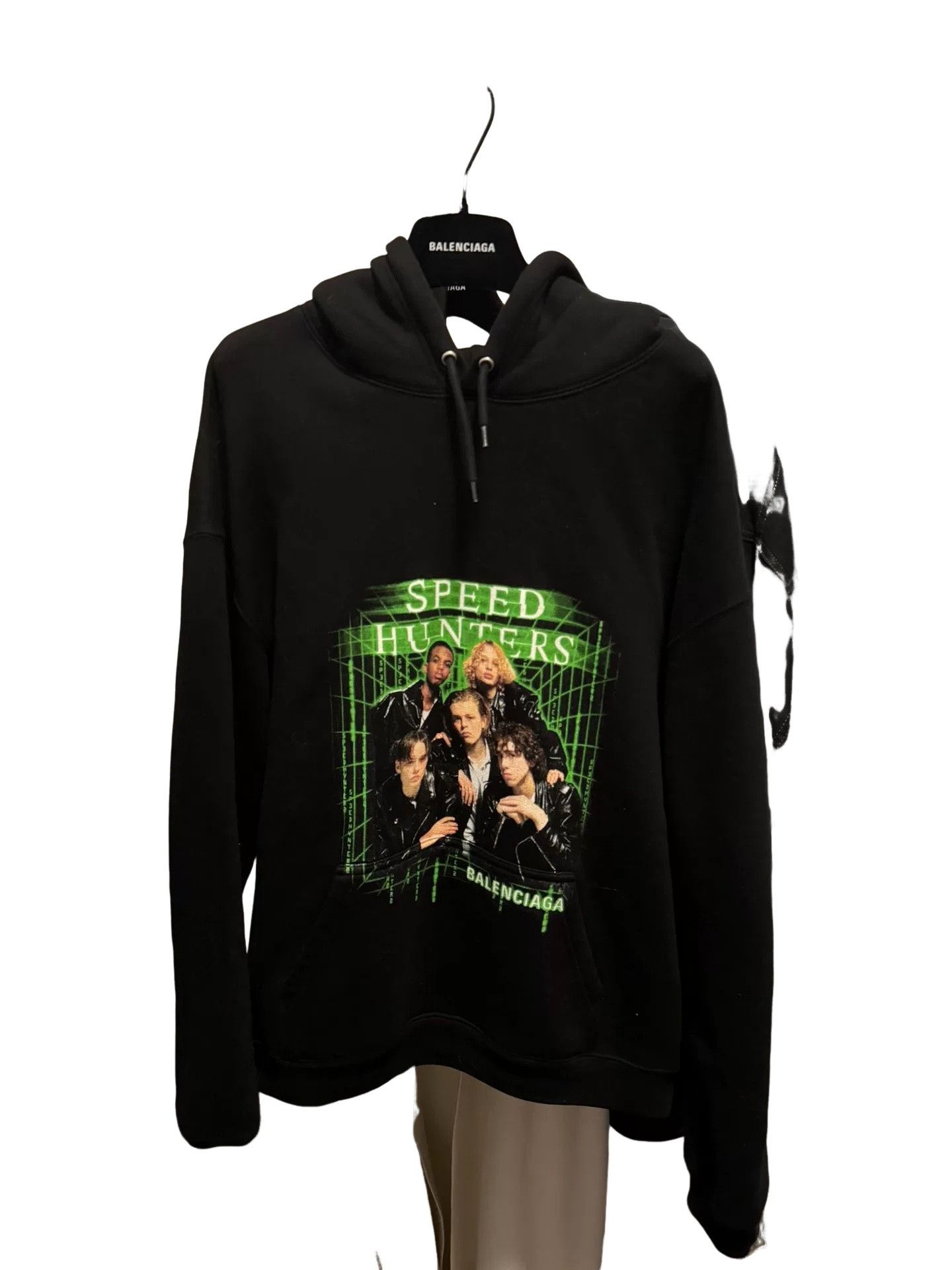 Balenciaga Balenciaga Speed Hunters Graphic Hoodie Size XS Size US XS / EU 42 / 0 - 1 Thumbnail