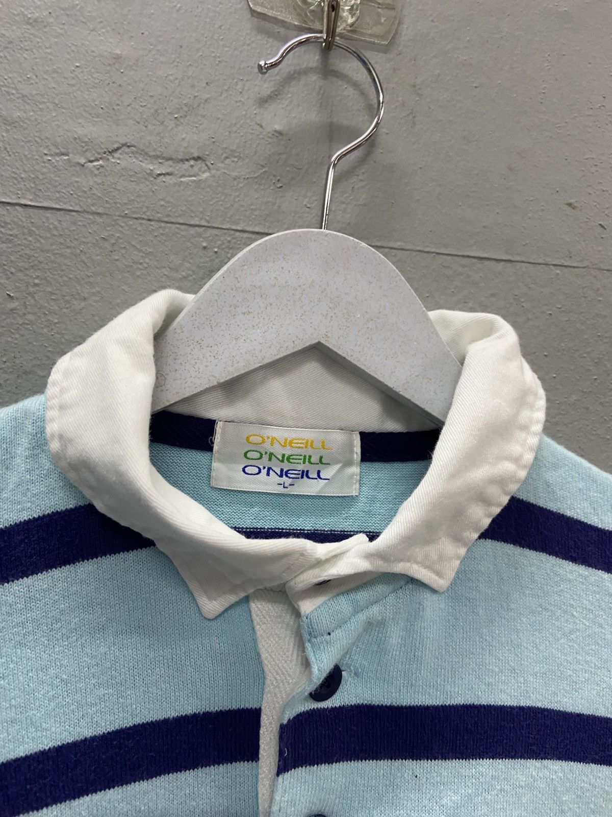 O'Neill VINTAGE O’NEILL RUGBY LONG SLEEVE POLO SHIRT Size US L / EU 52-54 / 3 - 2 Thumbnail