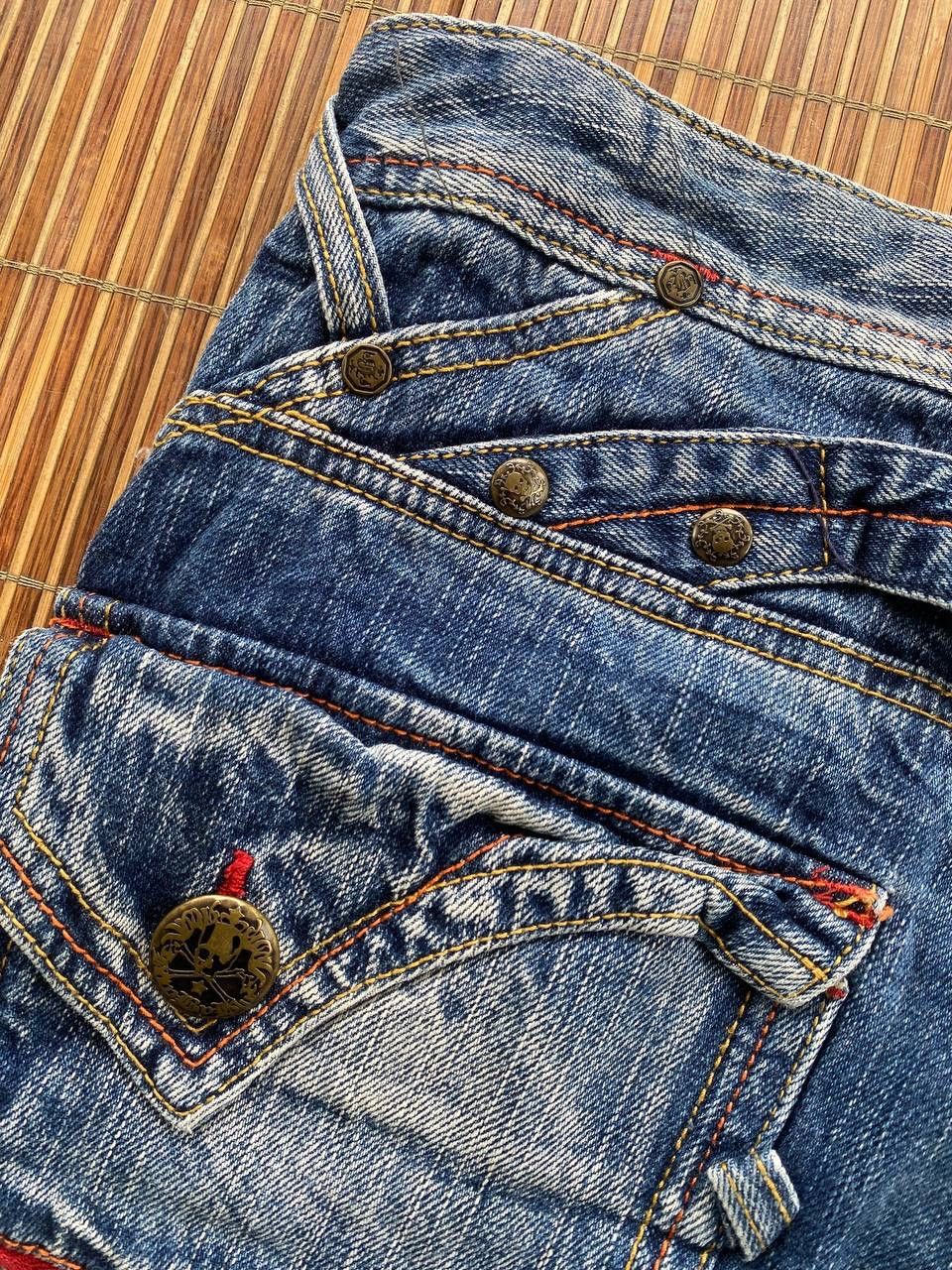 Hysteric Glamour × Tornado Mart Blow By Blue Distressed Denim Size US 31 - 8 Thumbnail