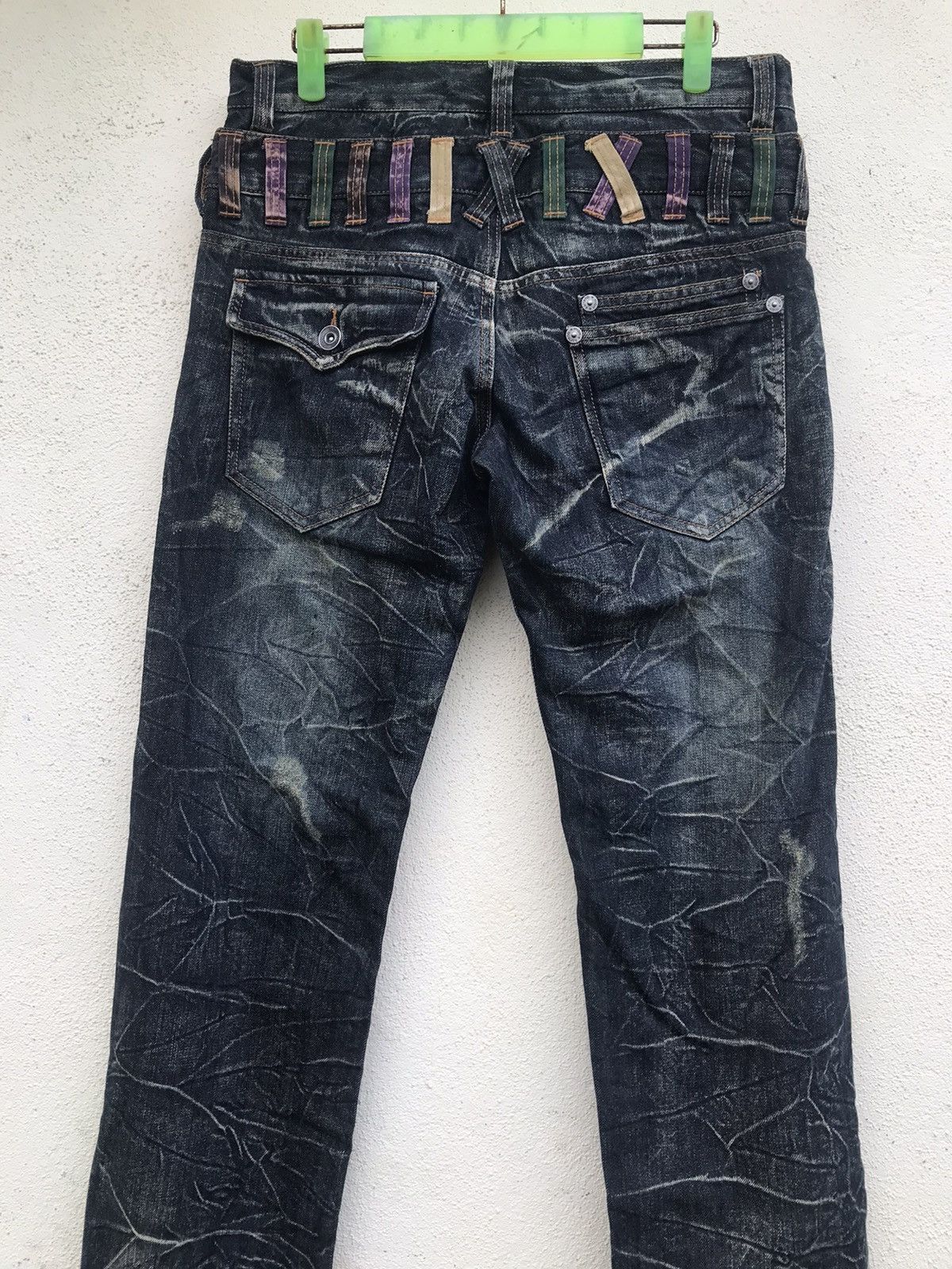 If Six Was Nine × Japanese Brand Nylus Double Waist Denim Size US 32 / EU 48 - 9 Thumbnail