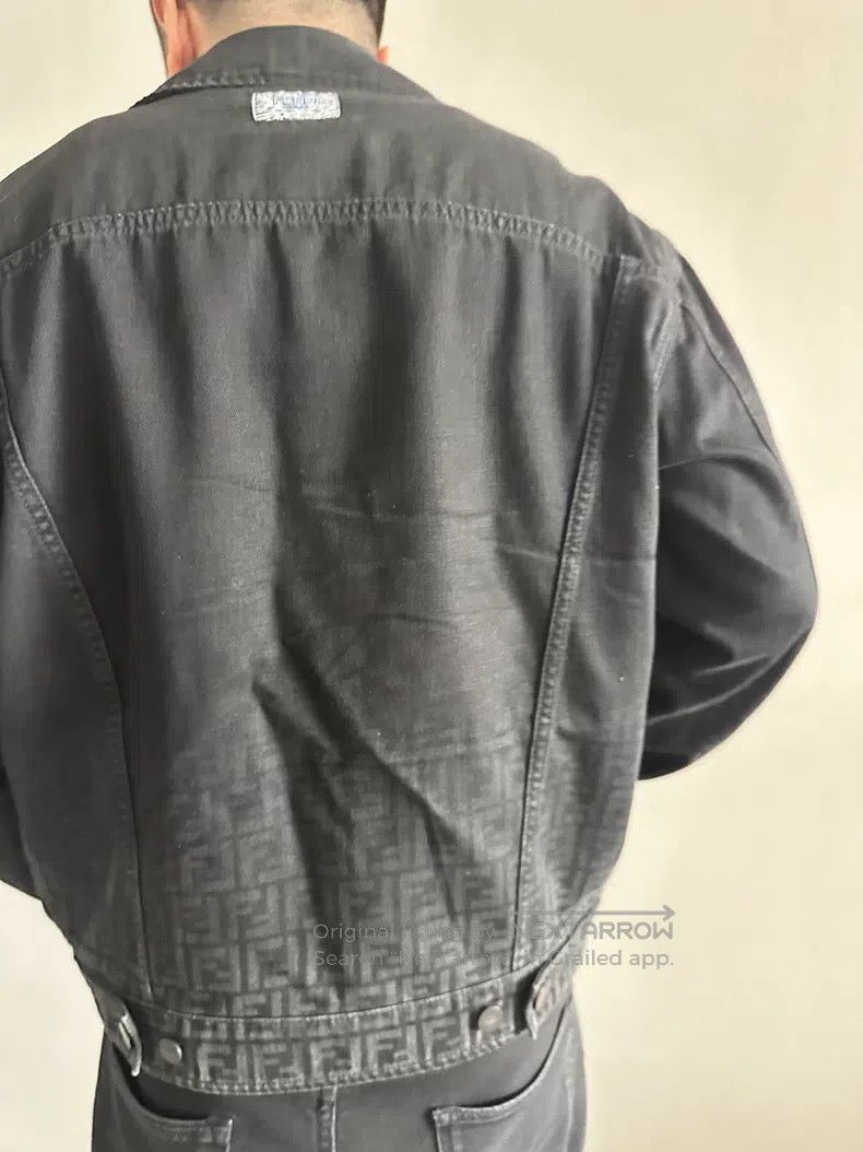Fendi Fendi Monogrammed denim jacket Size US M / EU 48-50 / 2 - 6 Thumbnail
