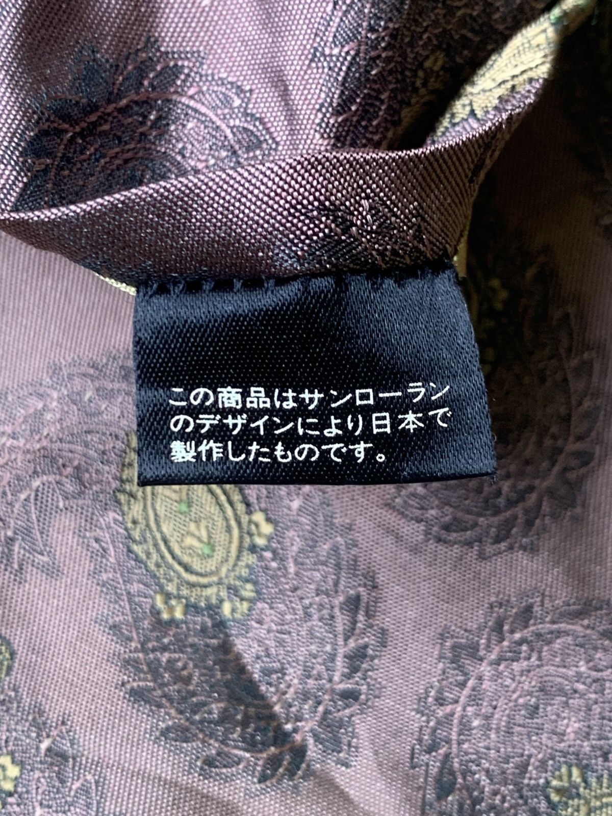 Designer × Vintage × Yves Saint Laurent Rare Design Vintage Yves Saint Laurent Ties Size ONE SIZE - 5 Thumbnail