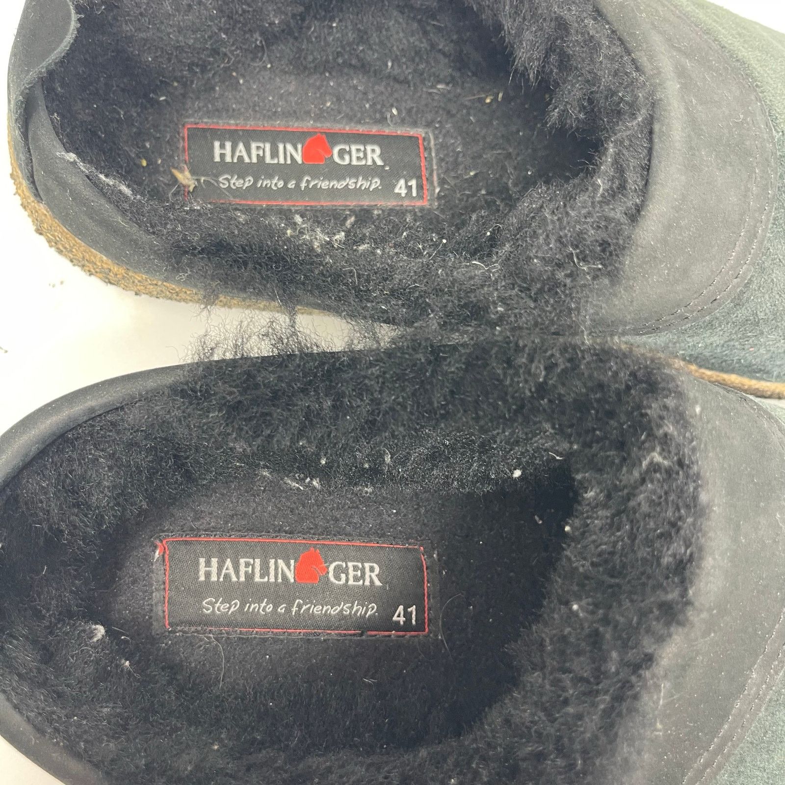 Other Haflinger Snowbird genuine shearling lined slides in Black Size US 10 / IT 40 - 2 Thumbnail