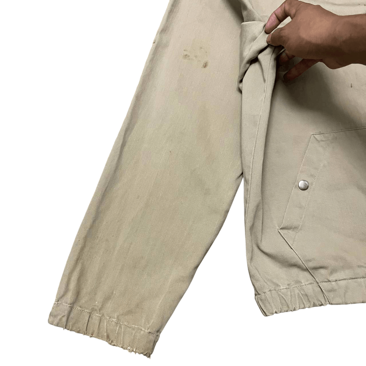 Polo Ralph Lauren Vintage Polo Ralph Lauren Zipper Jacket Distressed Size US M / EU 48-50 / 2 - 5 Thumbnail