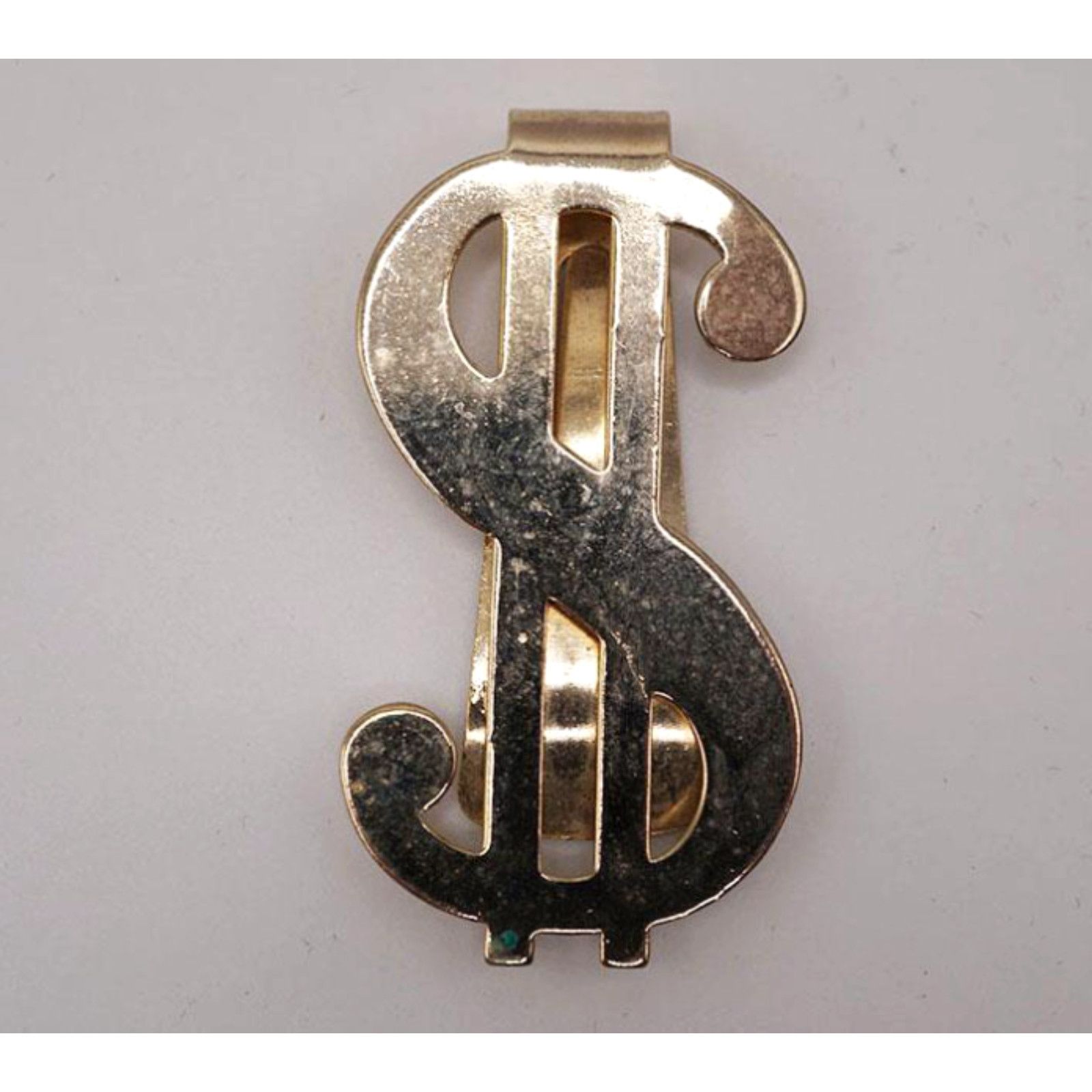 Goldsign Metal Money Clip Dollar Sign Gold Tone | Grailed