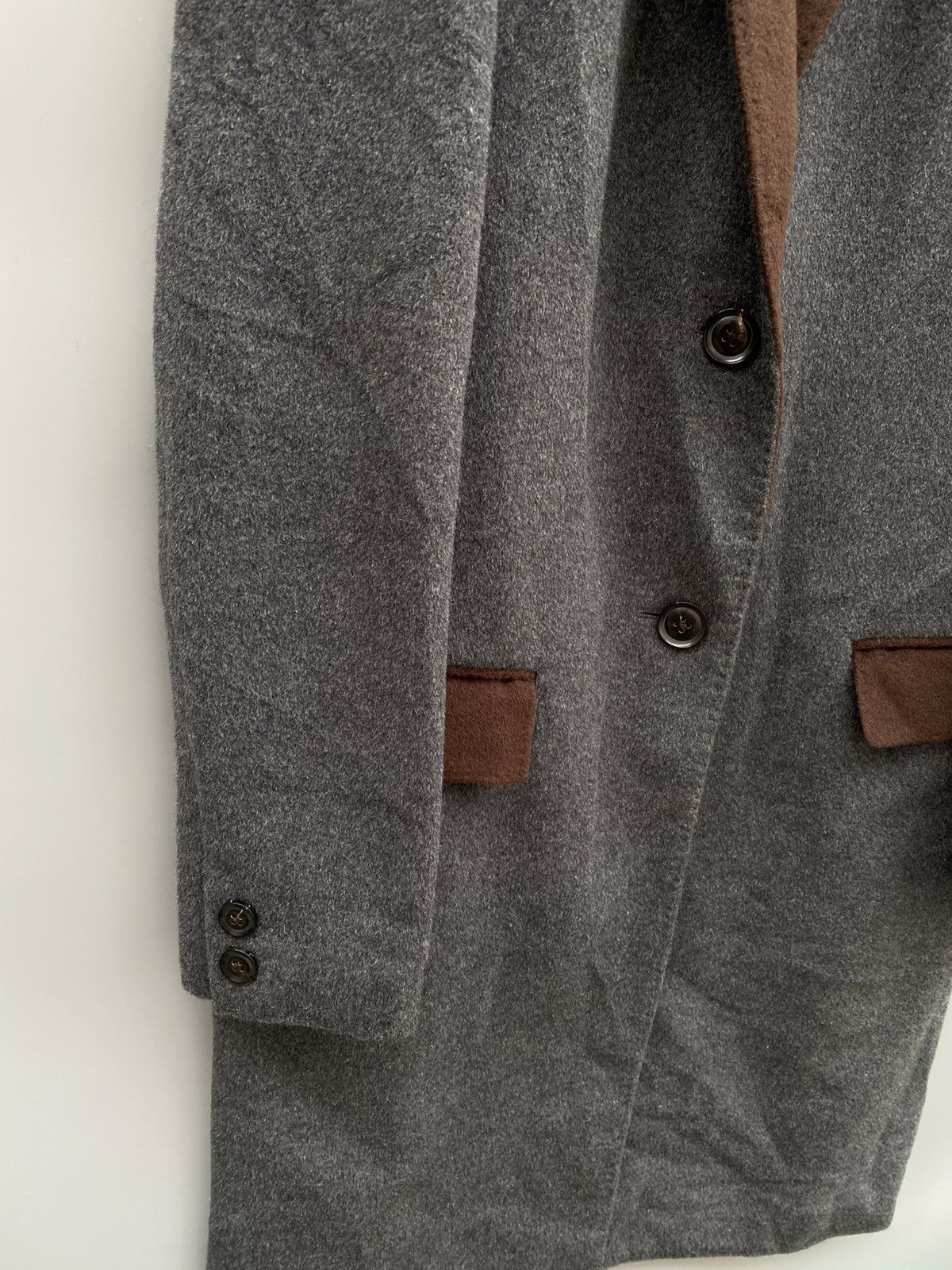Kolor Kolor- A/W 2014- Angora/ Wool Coat Size M / US 6-8 / IT 42-44 - 4 Thumbnail