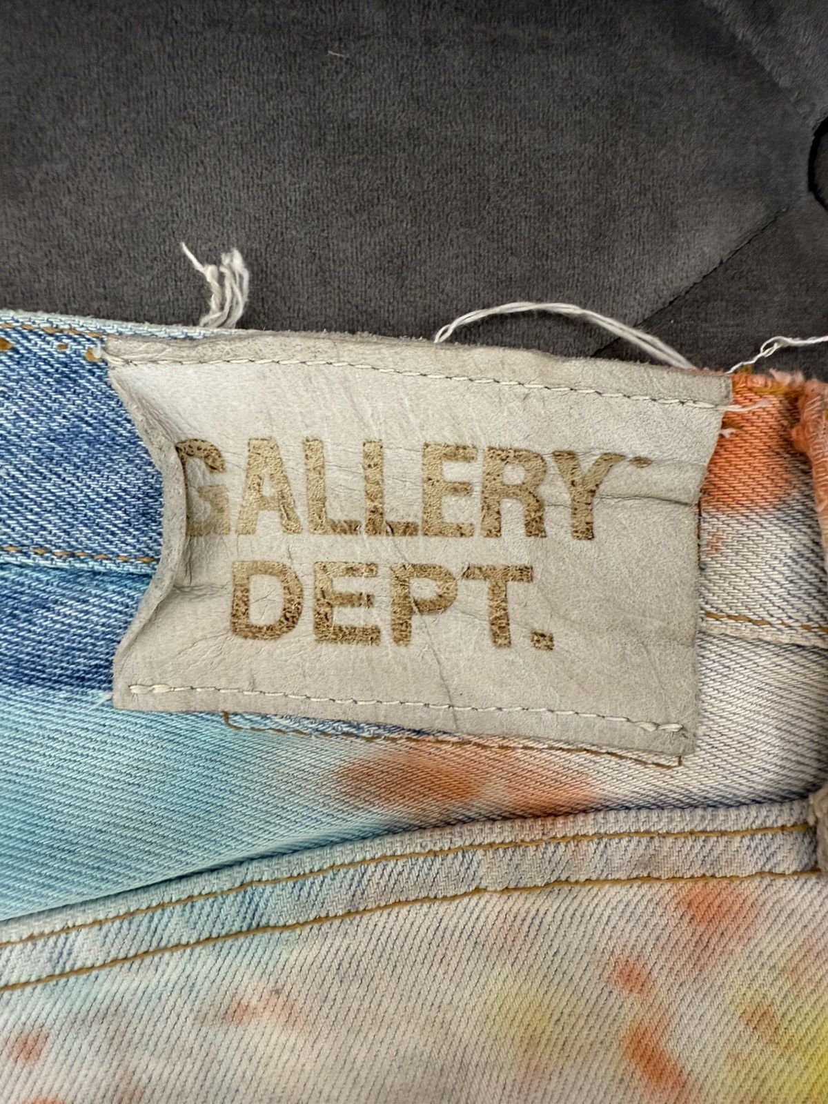 Gallery Dept. Gallery Dept. GG Tie Dye Flare Jeans Size US 32 / EU 48 - 15 Thumbnail