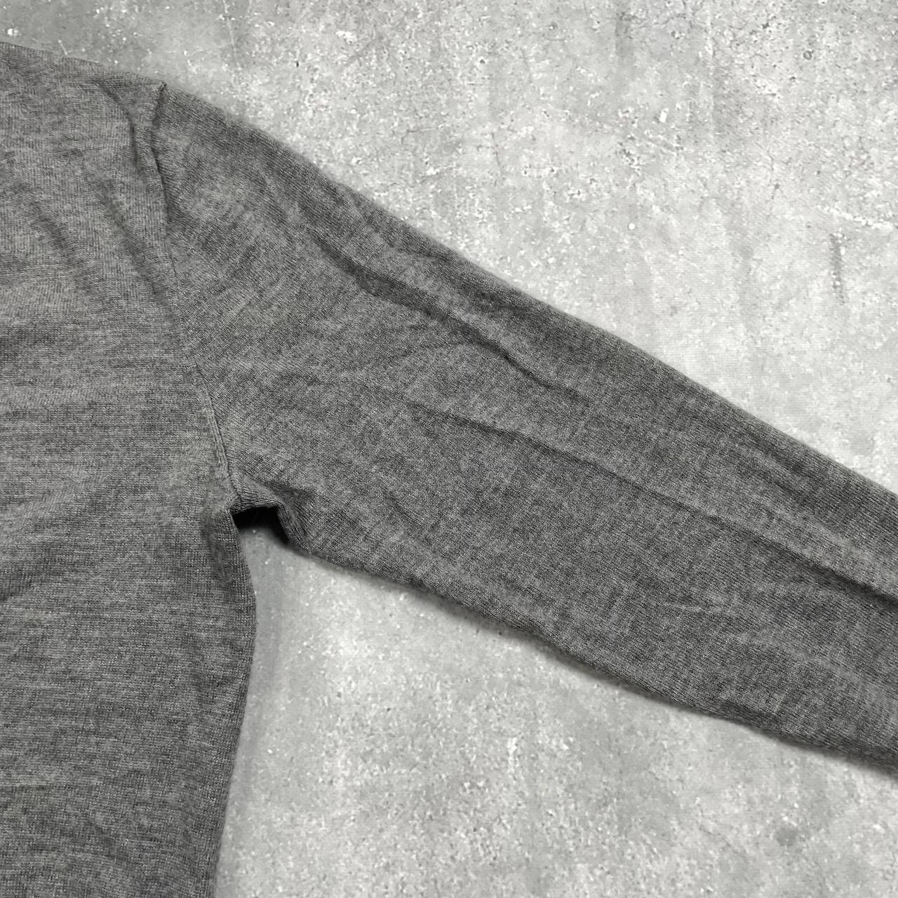 Polo Ralph Lauren Polo Ralph Lauren Washable Merino Wool V-Neck Sweater Gray L Size US L / EU 52-54 / 3 - 13 Thumbnail