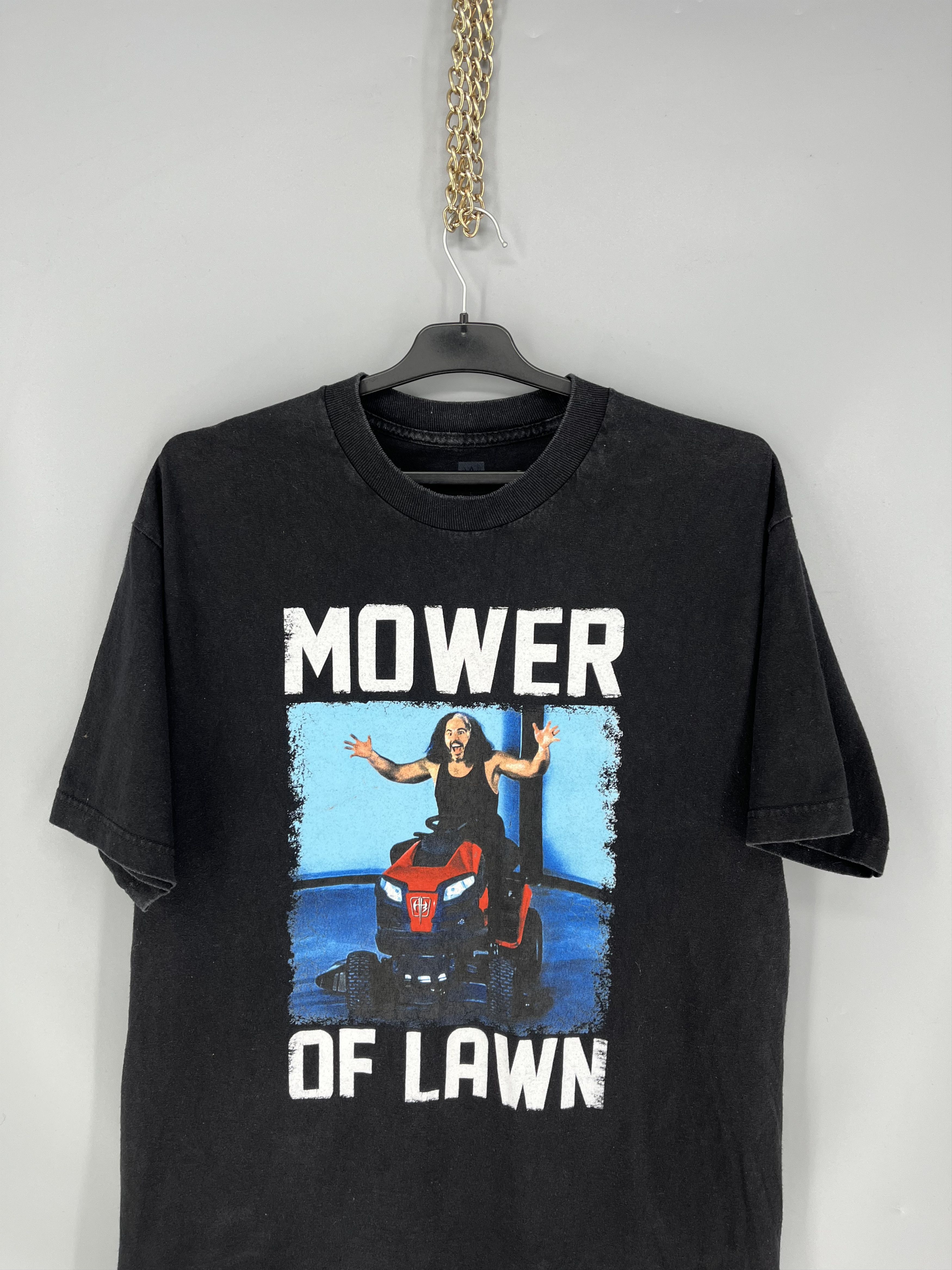 WWE WWE Matt Hardy Mower of Lawn Vintage Wrestling Tee Shirt Size US L / EU 52-54 / 3 - 6 Thumbnail