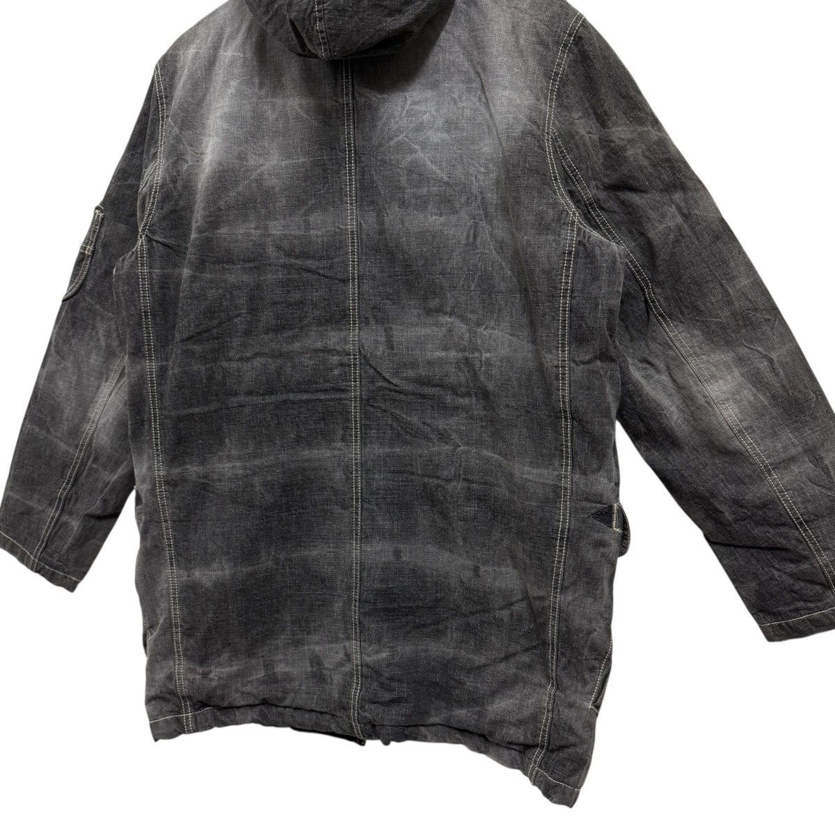 If Six Was Nine Allix Design Fireman Hoodie Denim Jacket Japanese Brand Size US L / EU 52-54 / 3 - 7 Thumbnail