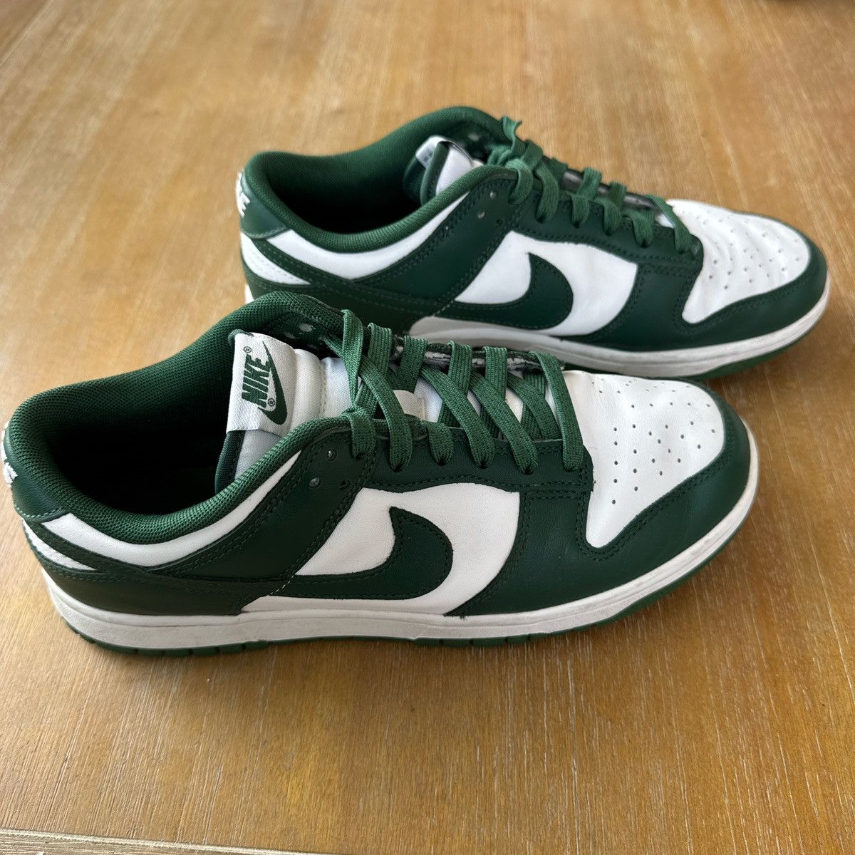 Nike Nike Dunk Low ‘Michigan State’ Size US 8 / EU 41 - 3 Thumbnail