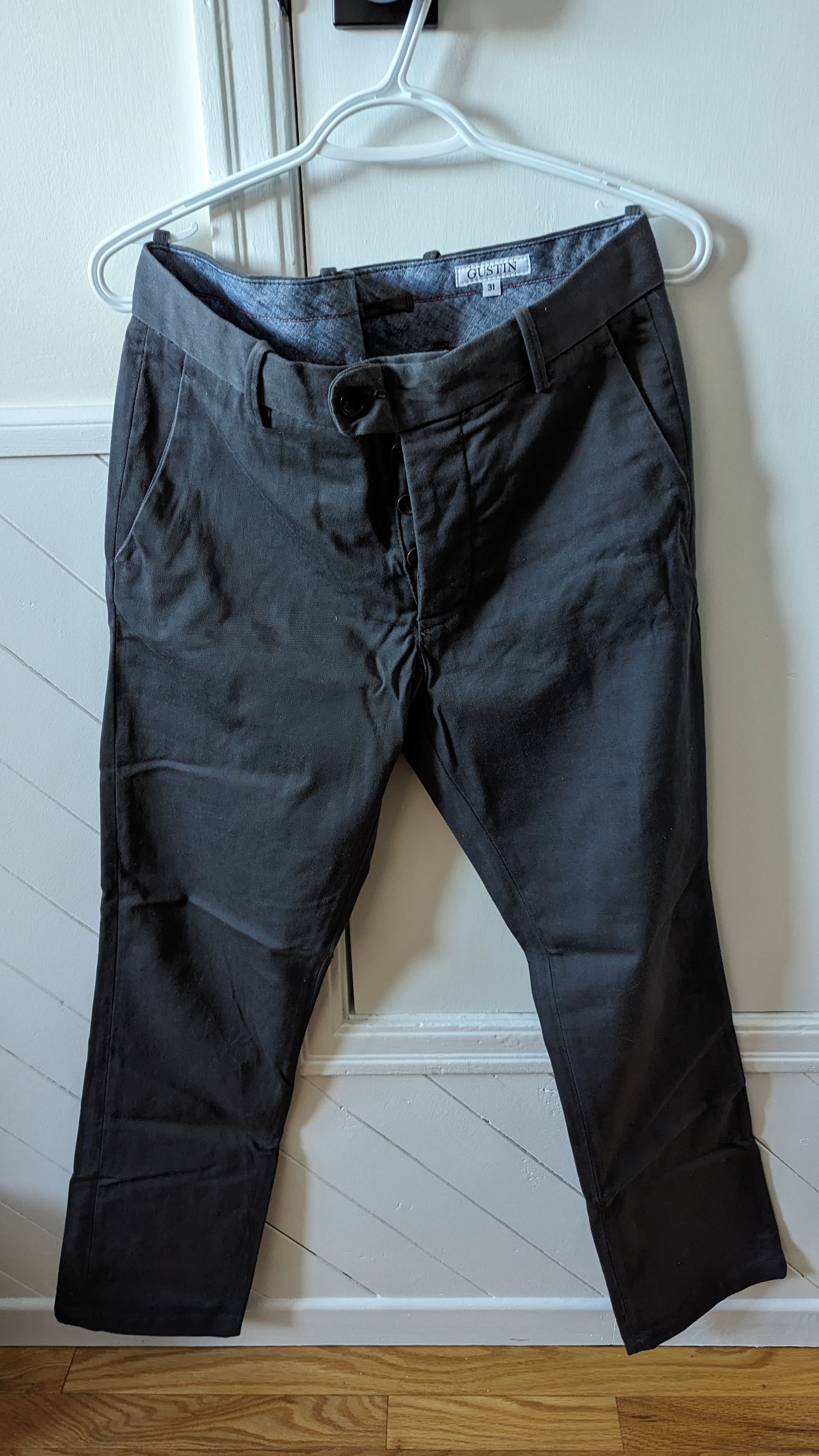 Gustin #2 Graphite American Chinos Size US 31 - 2 Thumbnail