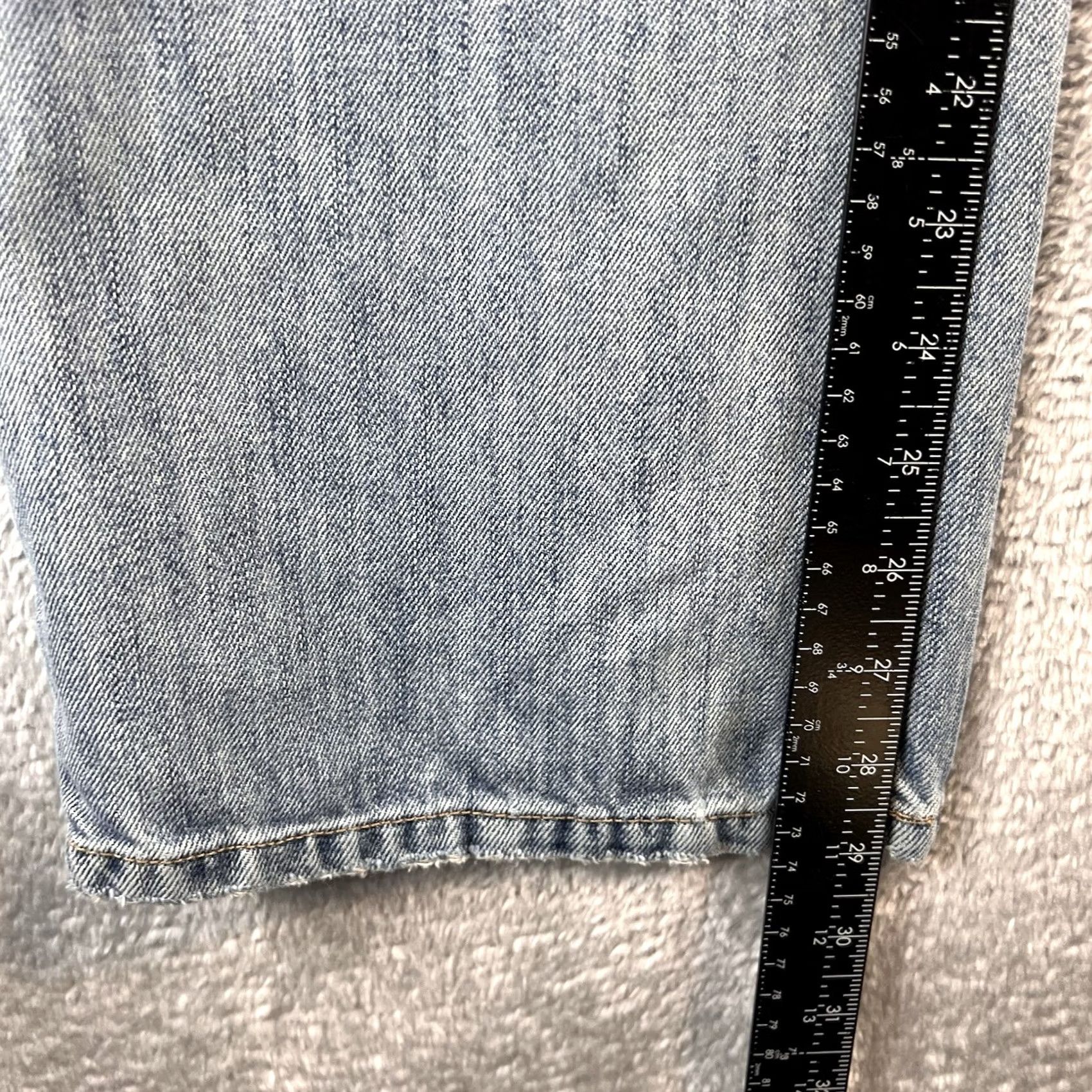 Mossimo VINTAGE Mossimo Supply Co. Jeans Bootscut Denim 34x29 Men Blue Light Wash Cowboy Retro Size US 34 / EU 50 - 5 Thumbnail