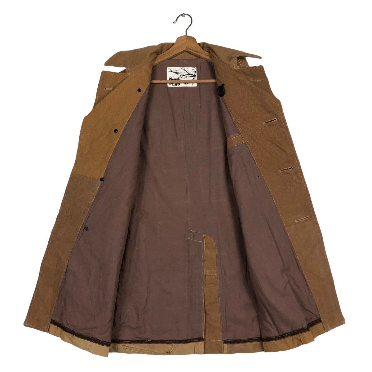 Japanese Brand 🔥VINTAGE DETROIT DUCK CANVAS CHORE JACKET NRF HIDDEN COLLAR Size US S / EU 44-46 / 1 - 12 Thumbnail