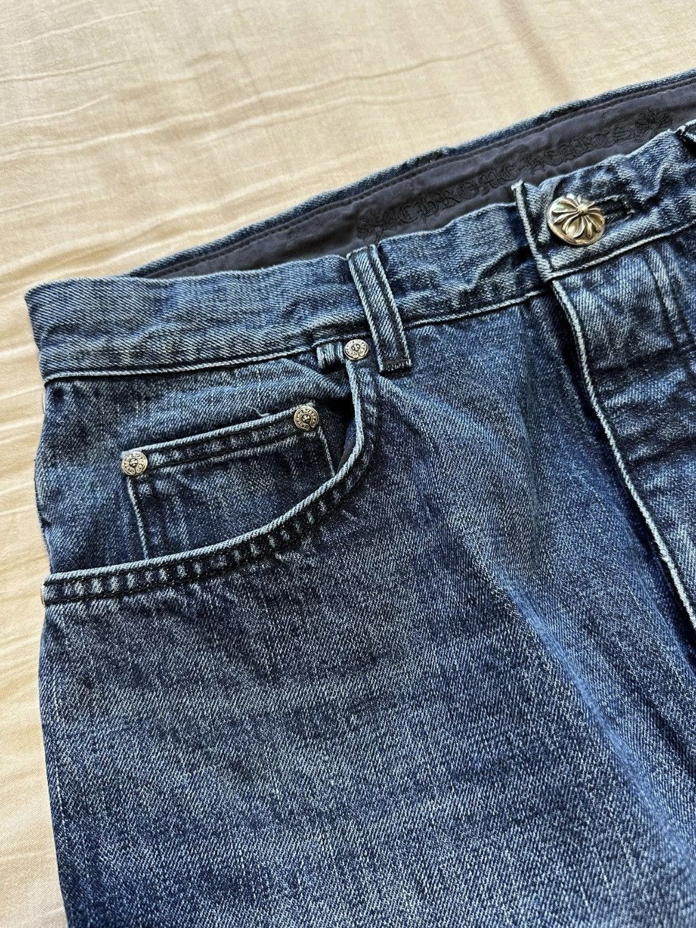 Chrome Hearts CHROME HEARTS deinm jeans Size US 33 - 7 Thumbnail