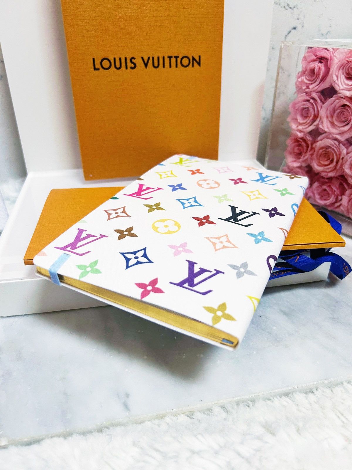 Louis Vuitton Authentic Louis Vuitton x Murakami 2025 Multicolor Notebook Size ONE SIZE - 9 Thumbnail