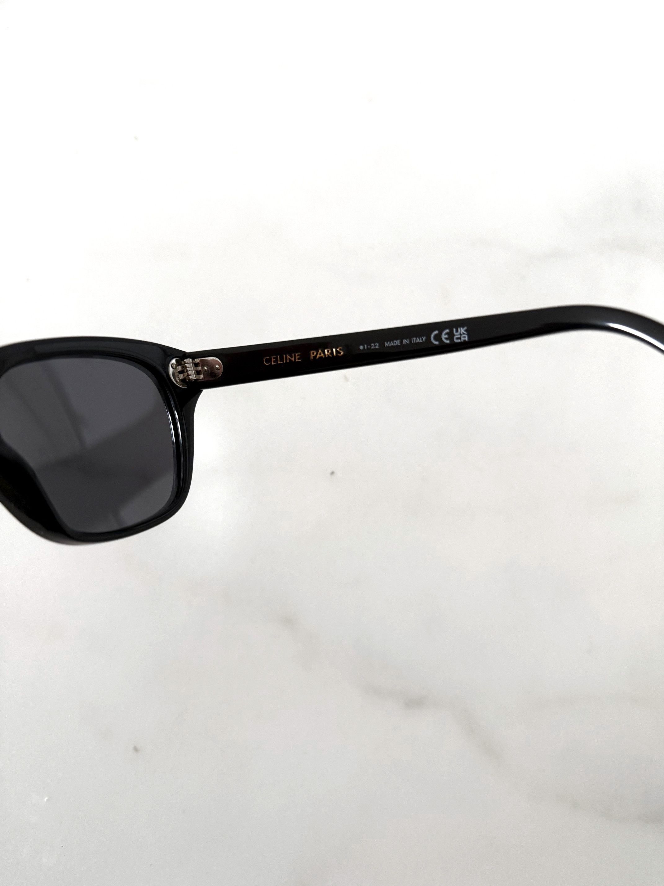 Celine Celine Black Frame 04 Sunglasses CL40061I Hedi Slimane Size ONE SIZE - 7 Thumbnail
