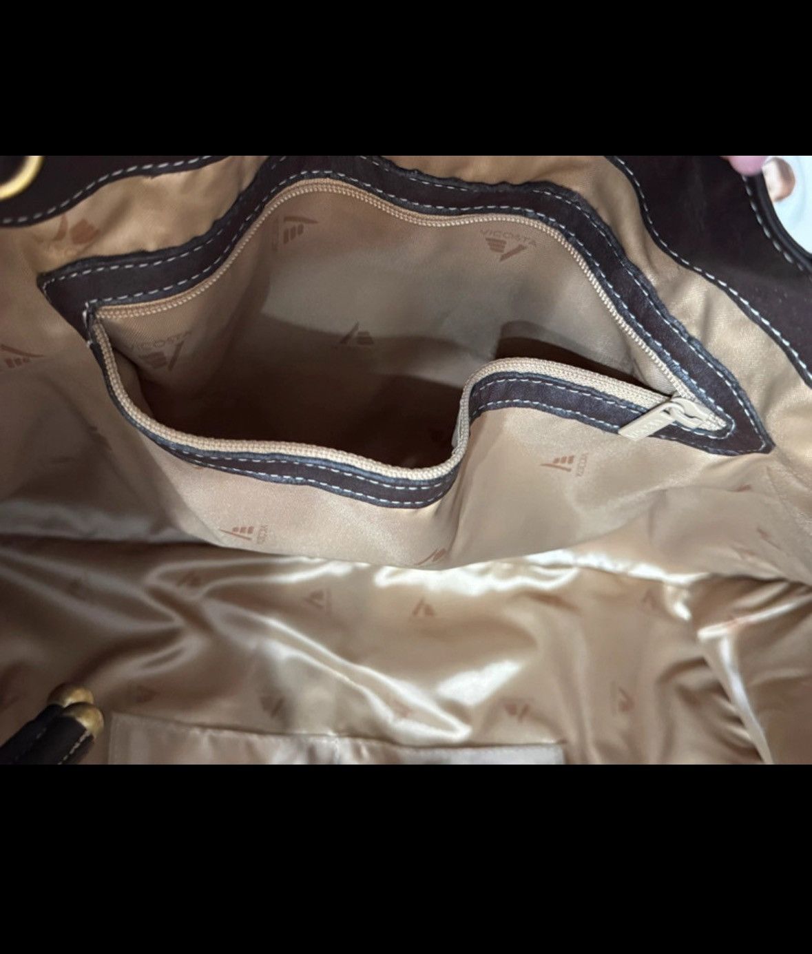Other Vintage brown crocodile leather hobo bag Size ONE SIZE - 9 Thumbnail