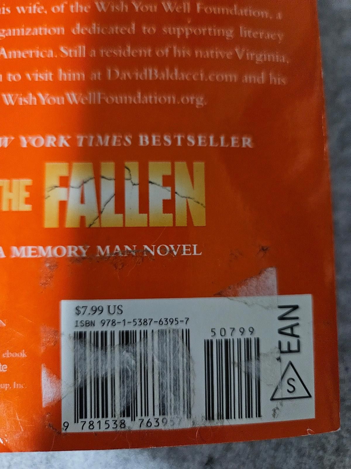 Designer The fallen, david baldacci Size ONE SIZE - 4 Thumbnail