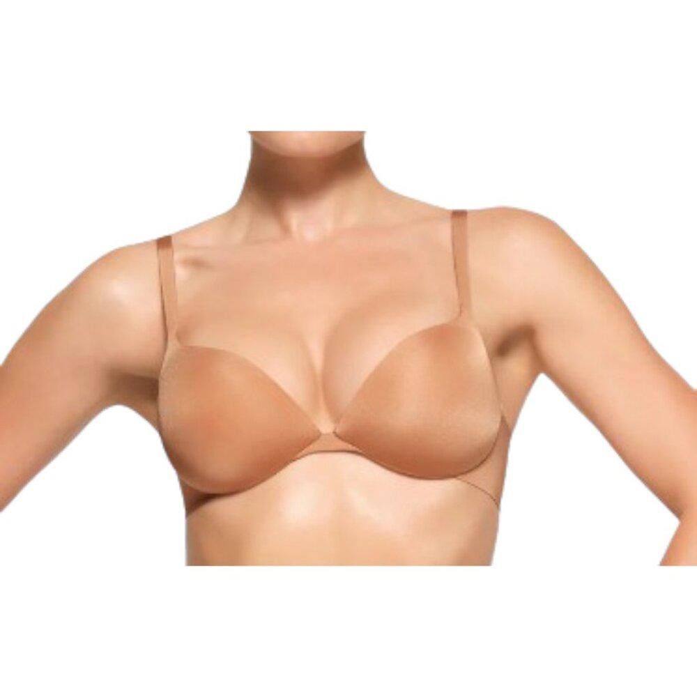 Designer SKB1699 Skims NWT Push up Plunge Bra Ochre 34D Size ONE SIZE - 2 Thumbnail