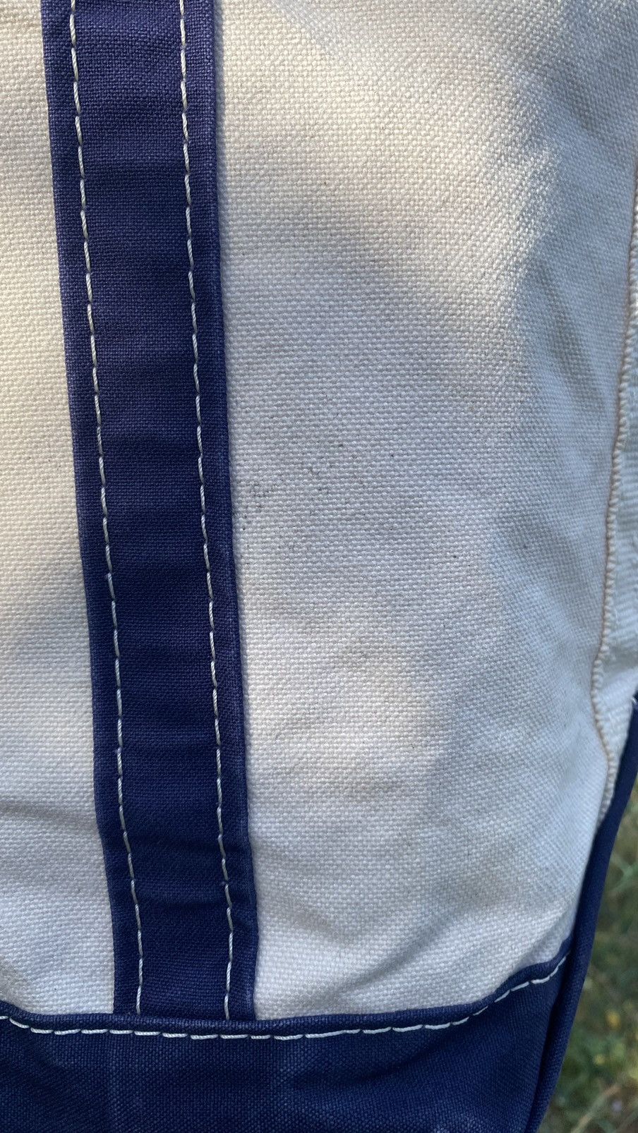L.L. Bean × Vintage L.L. Bean Boat And Tote Heavy Canvas Bag Made in USA Size ONE SIZE - 10 Thumbnail