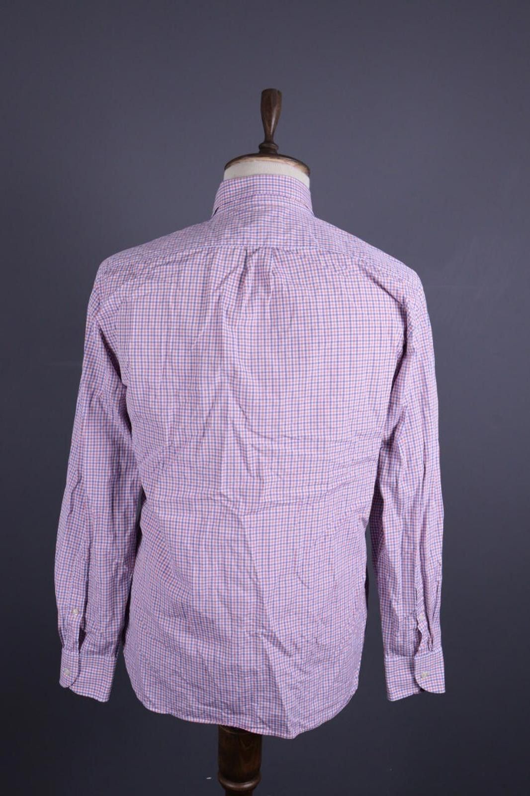 Designer Boggi Milano 2/100' Doppio Ritorto Down Shirt Size 41 / 16 Size US M / EU 48-50 / 2 - 7 Thumbnail