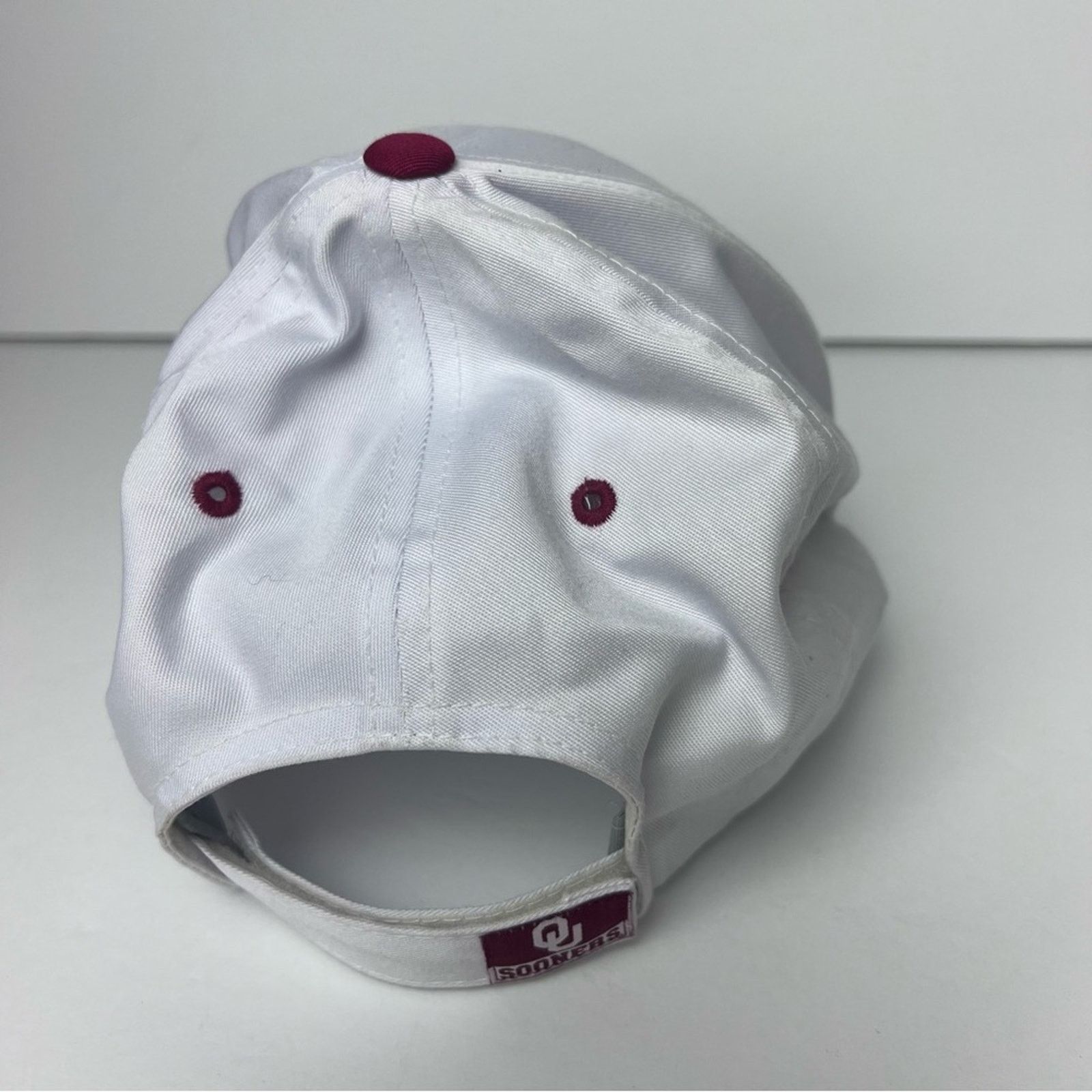 Other Sooners Oklahoma University White Baseball Cap Unisex OS Size ONE SIZE - 12 Thumbnail