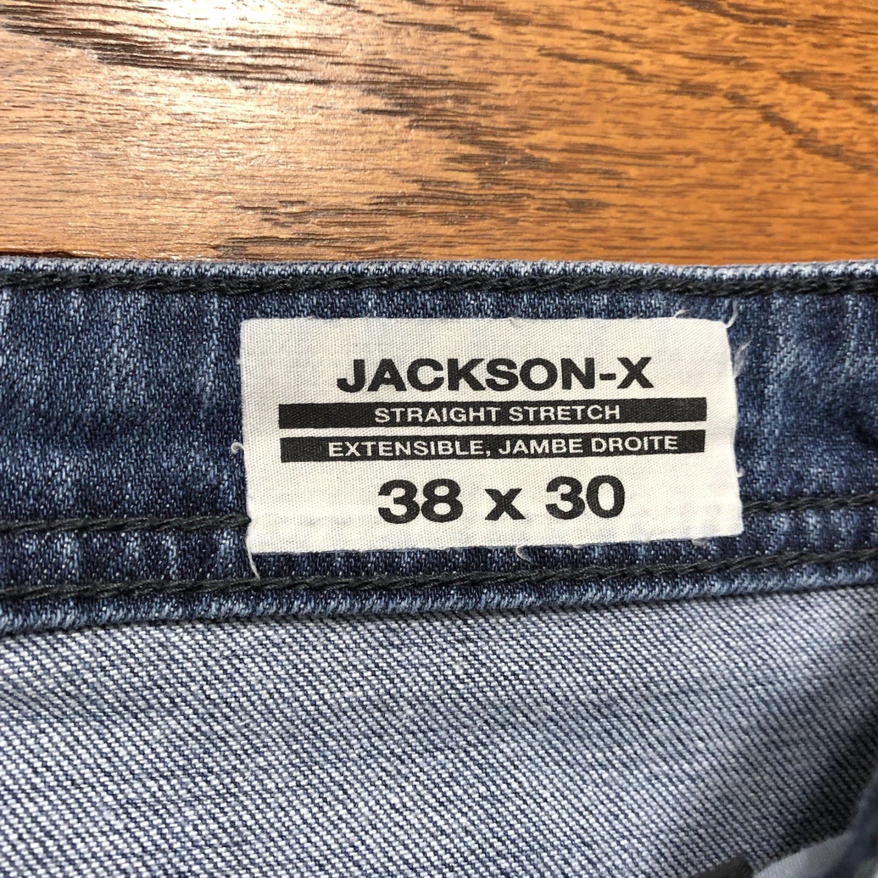 Buffalo David Bitton Buffalo David Bitton Jeans Mens Jeans Regular 38x30 Blue USA Logo 5-Pocket Stretch Straight Vintage No Size US 38 / EU 54 - 5 Thumbnail