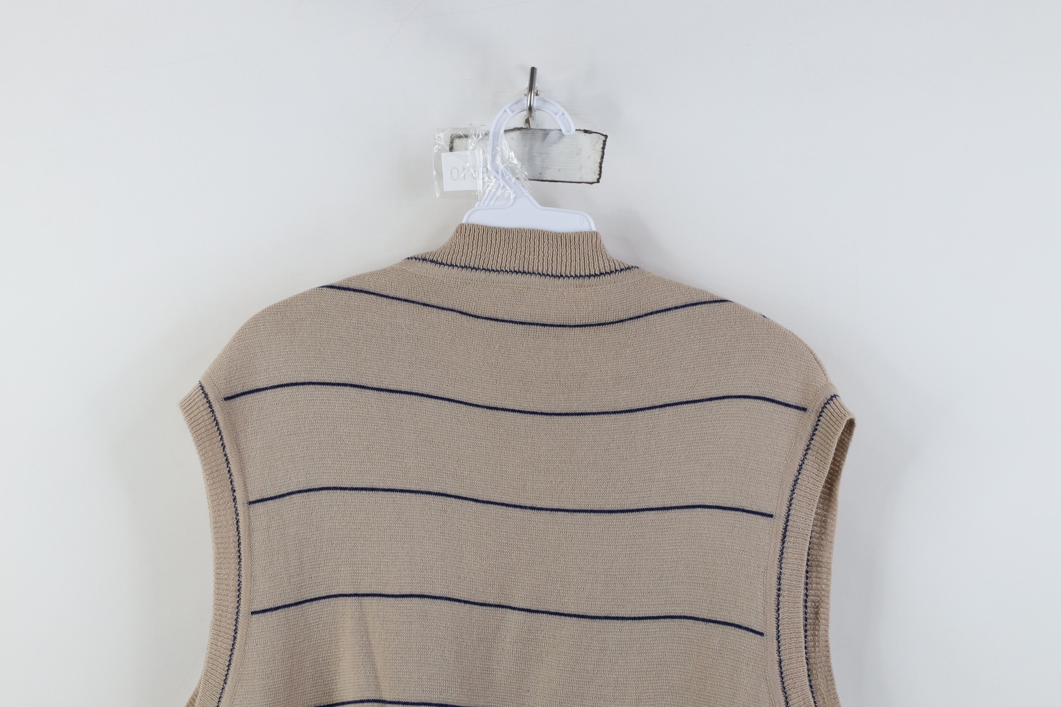 Vintage Vintage 50s 60s Streetwear Striped Cardigan Sweater Vest Size US S / EU 44-46 / 1 - 13 Thumbnail